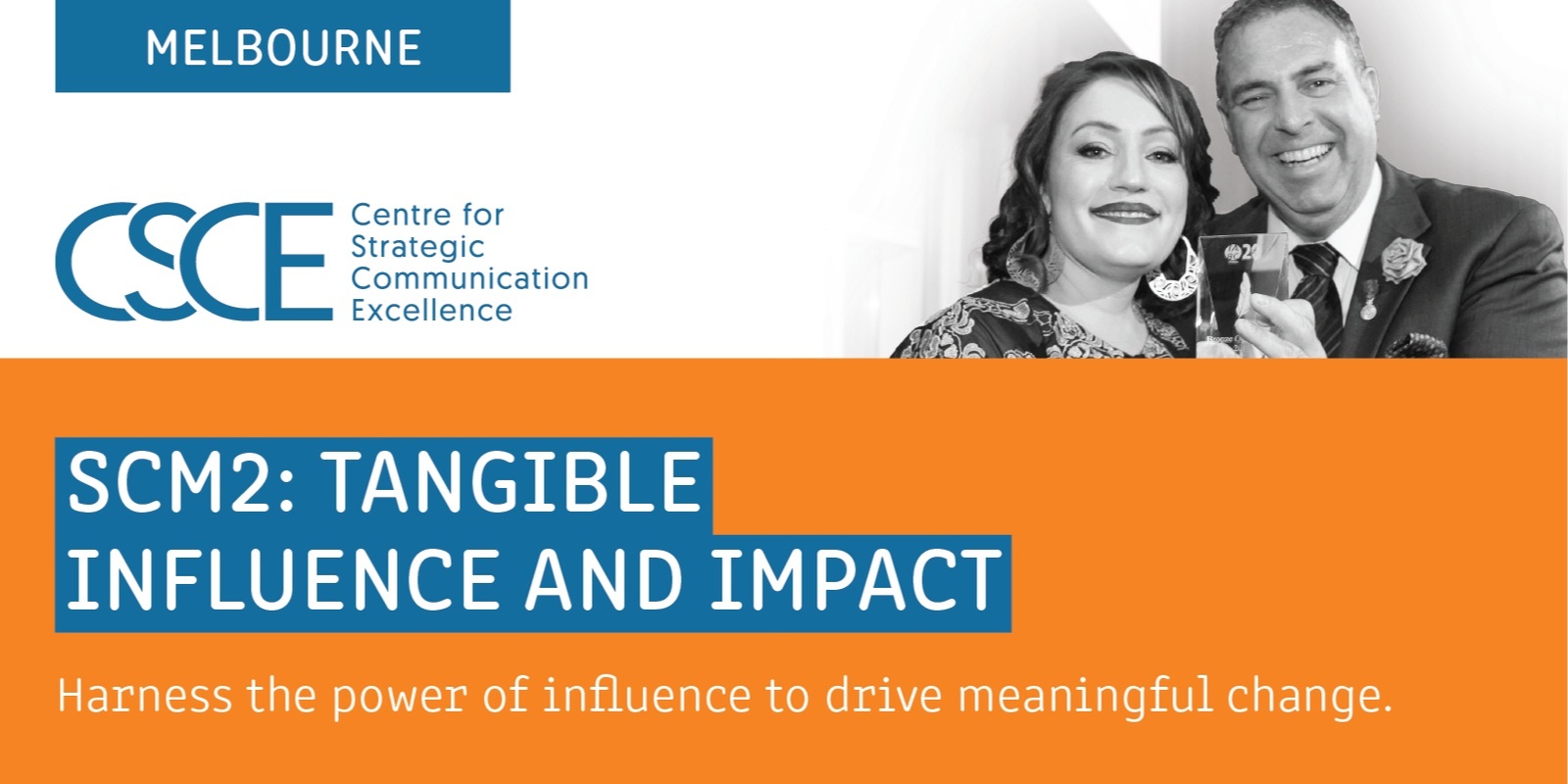 Banner image for SCM2: Tangible Influence and Impact (Melbourne)