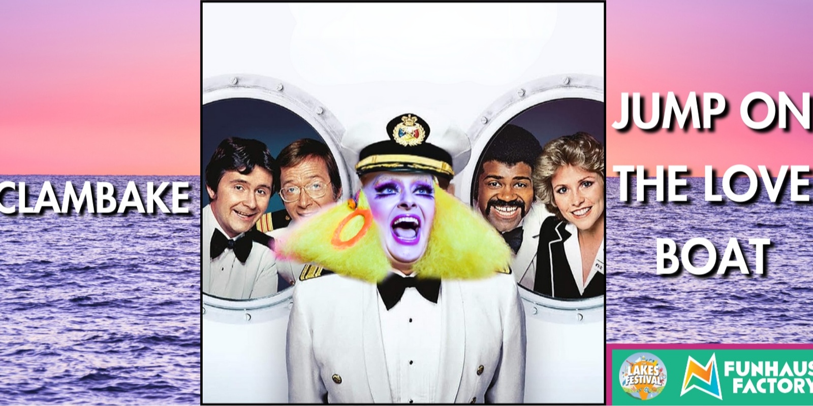 Banner image for Clambake - All aboard the Love Boat