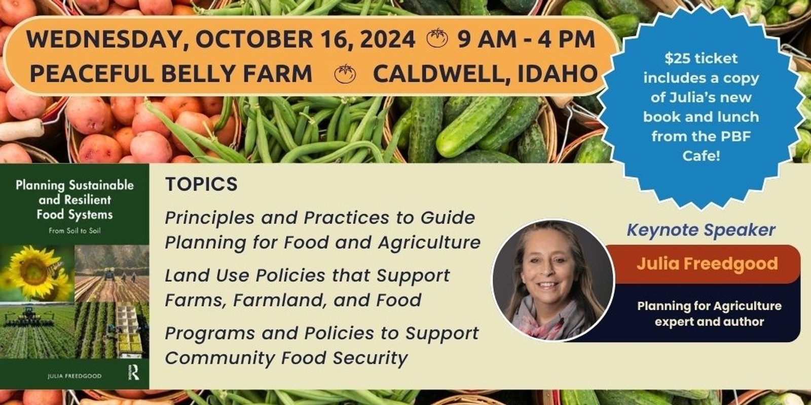 Banner image for Planning Workshop for Resilient Food Systems in Idaho