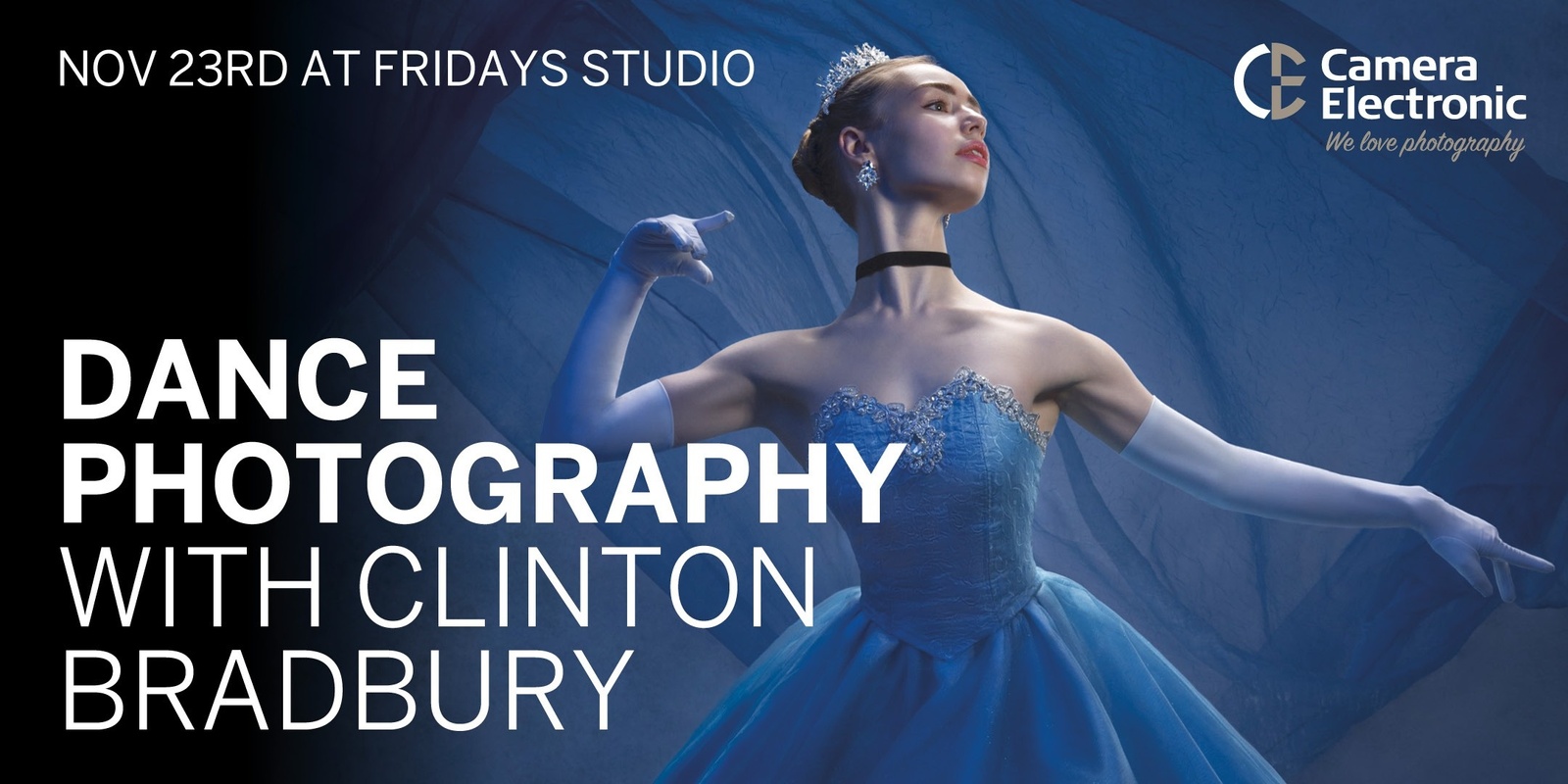 Banner image for Dance Photography with Clinton Bradbury