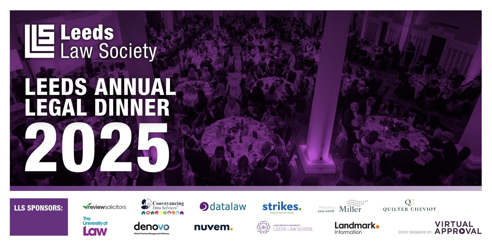 Banner image for Leeds Law Society Annual Dinner 2025