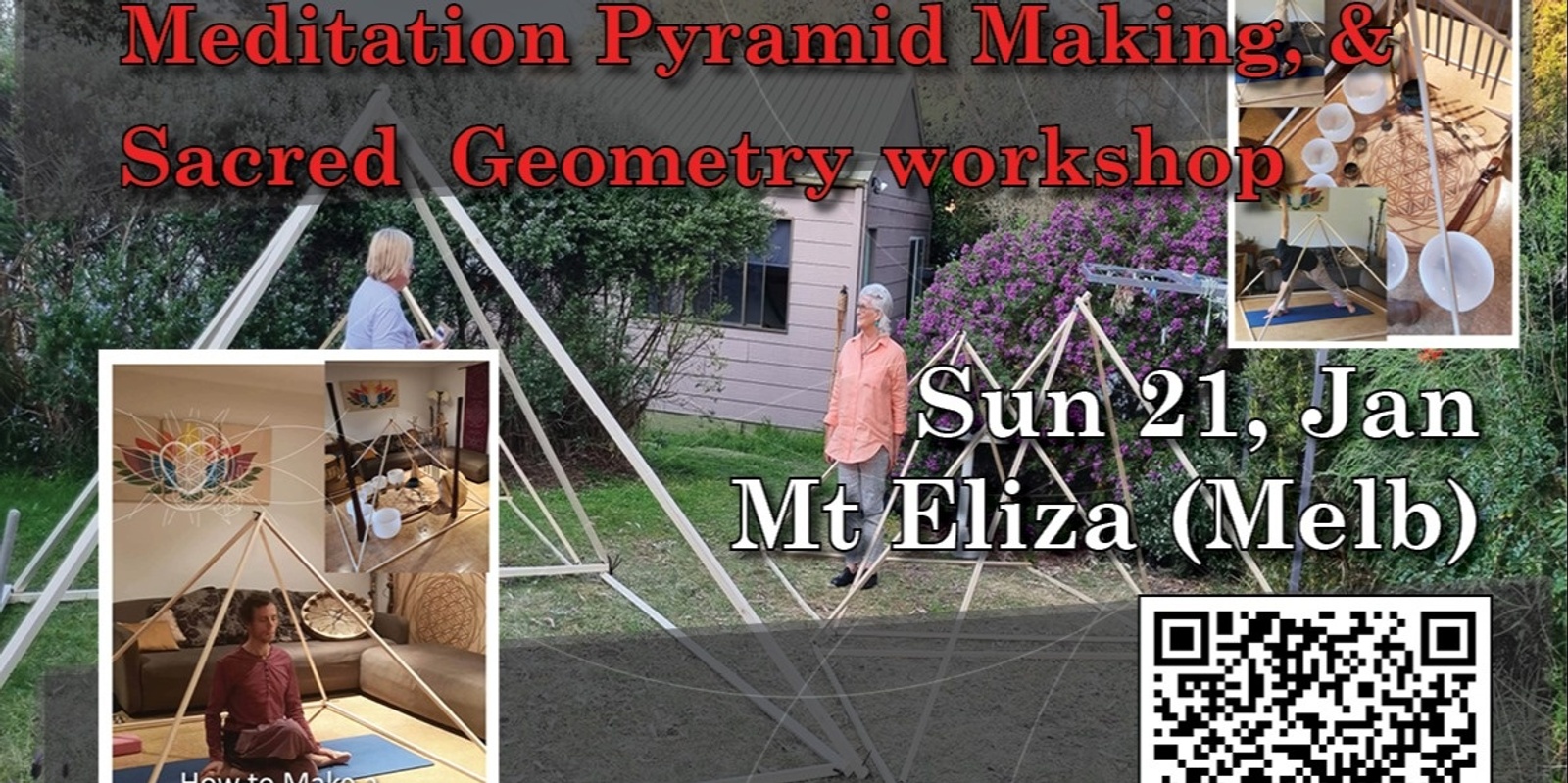 Banner image for Pyramid Crafting, & sacred Geometry Workshop_Mount Eliza _1hr Melb