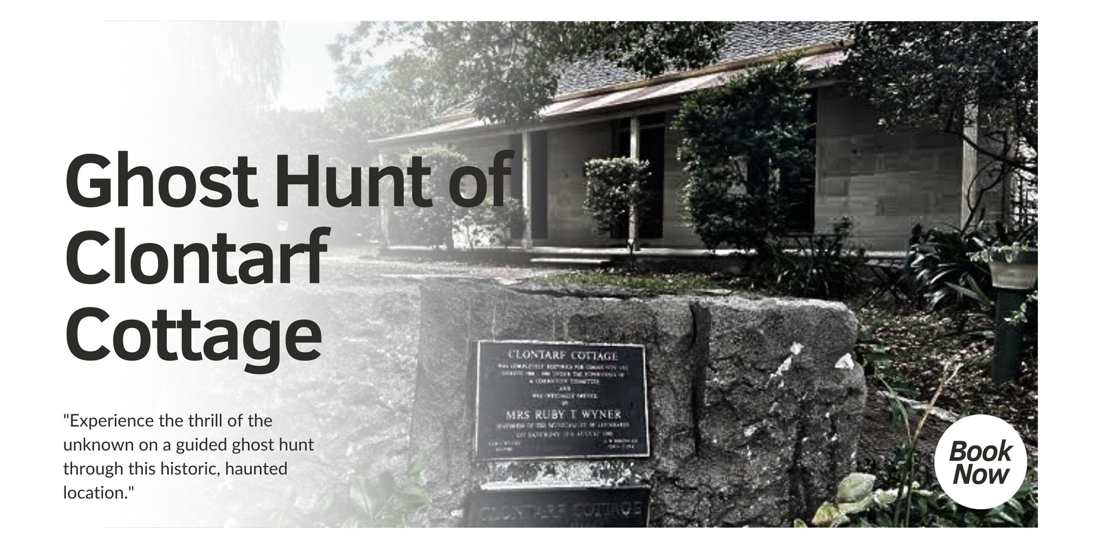 Banner image for Clontarf Cottage Ghost Hunt