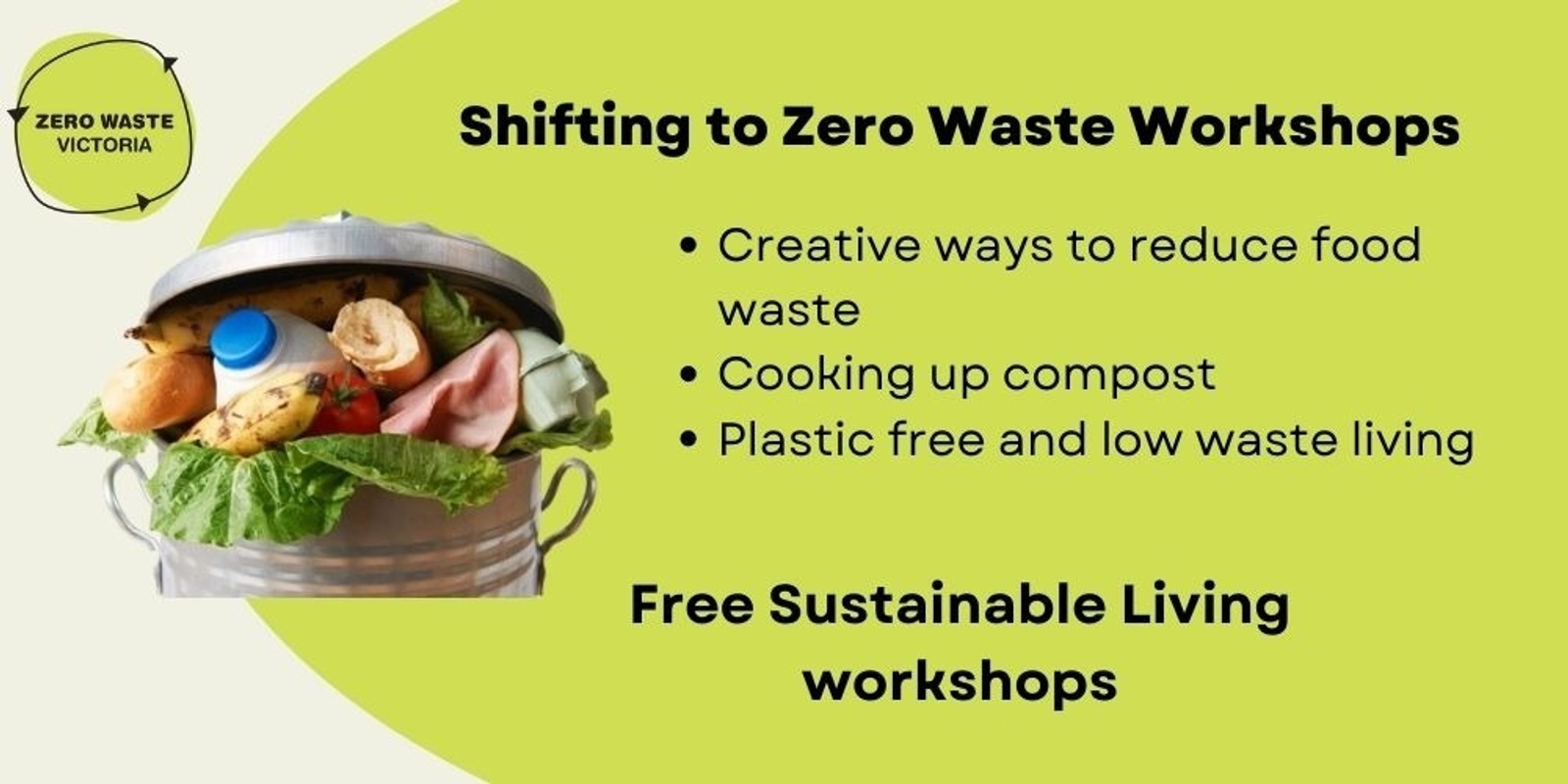 Banner image for Shifting to Zero Waste Workshops - Chirnside Community Hub