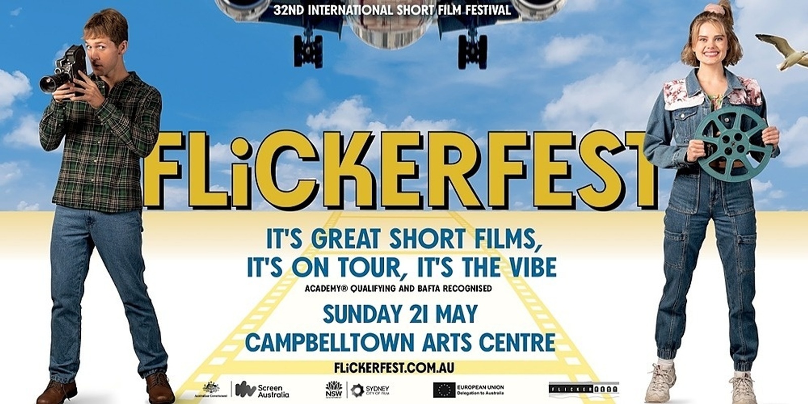 Banner image for Campbelltown Flickerfest 2023 - Best of Australian Shorts
