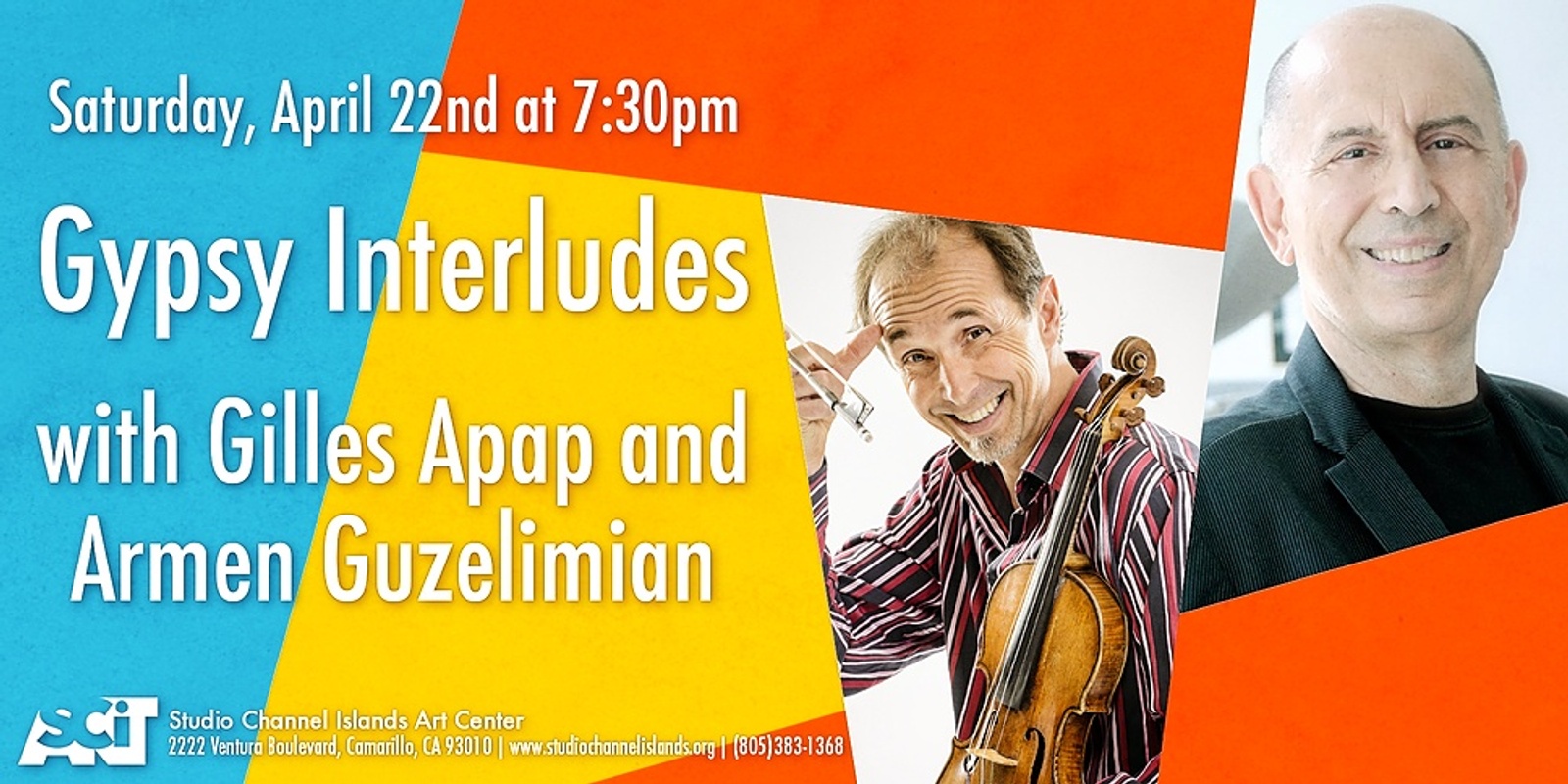 Banner image for Concert in the Gallery: Gypsy Interludes with Armen Guzelimian & Gilles Apap
