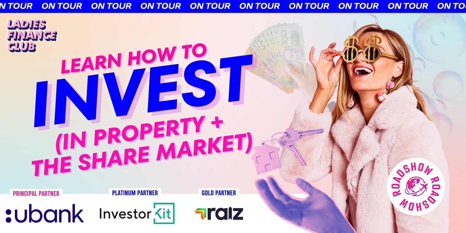 Banner image for LFC On Tour! Brisbane - How to Invest (In Property + The Share Market)