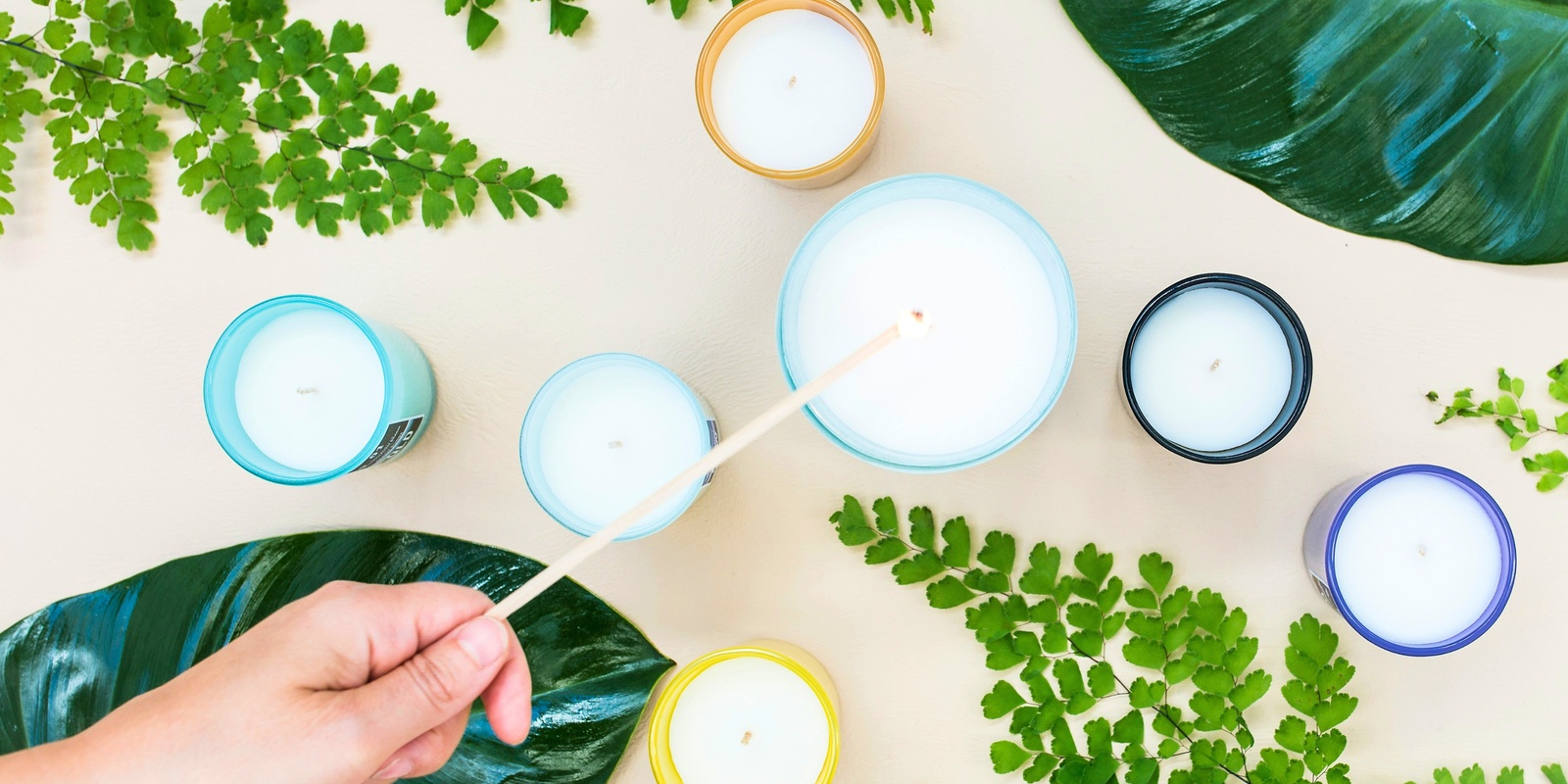 Banner image for Colourful Soy Candle Making with Maddy