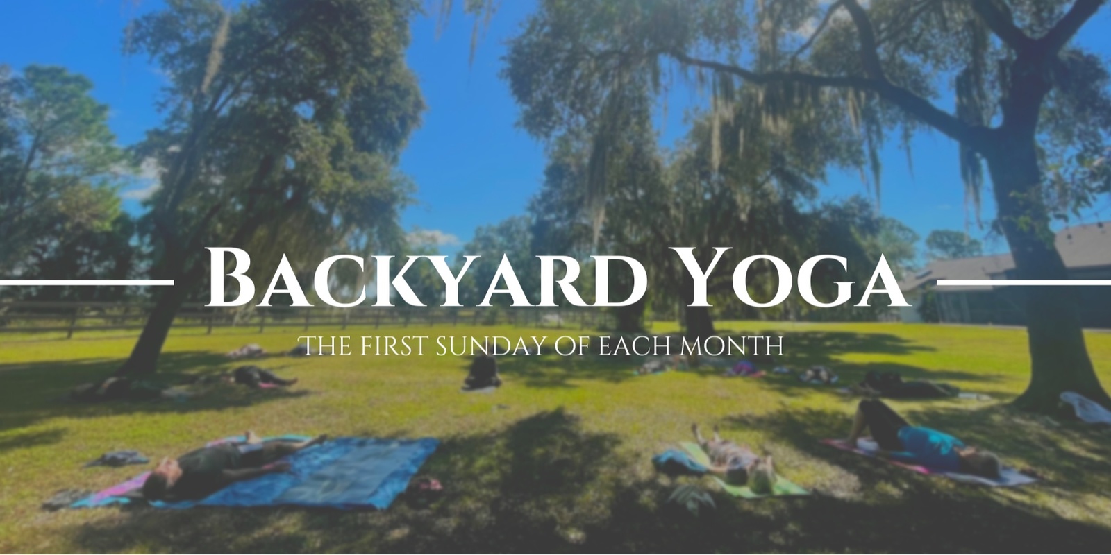 Banner image for Backyard Yoga