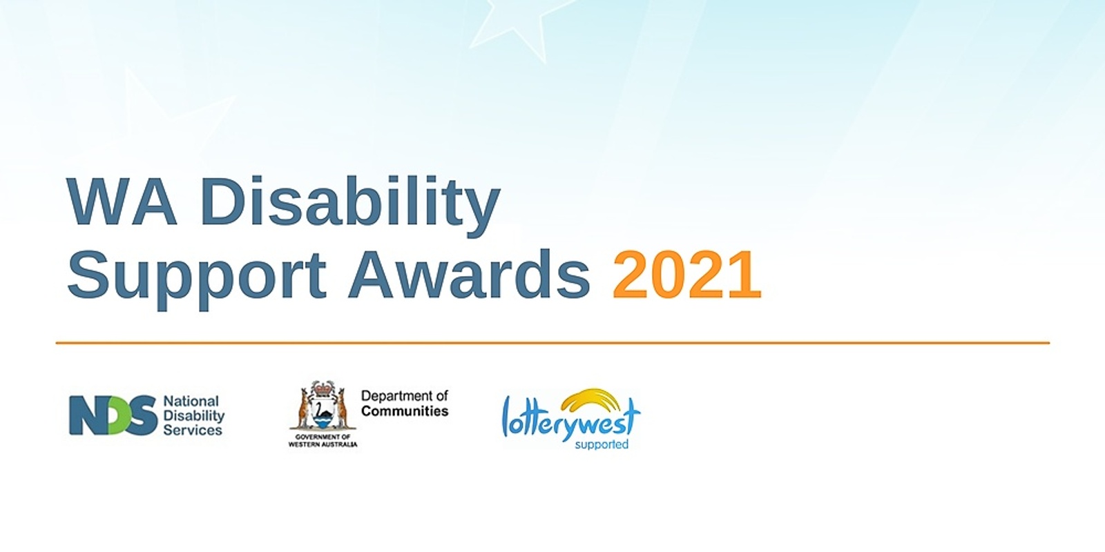 Banner image for WA Disability Support Awards 2021 - General Tickets