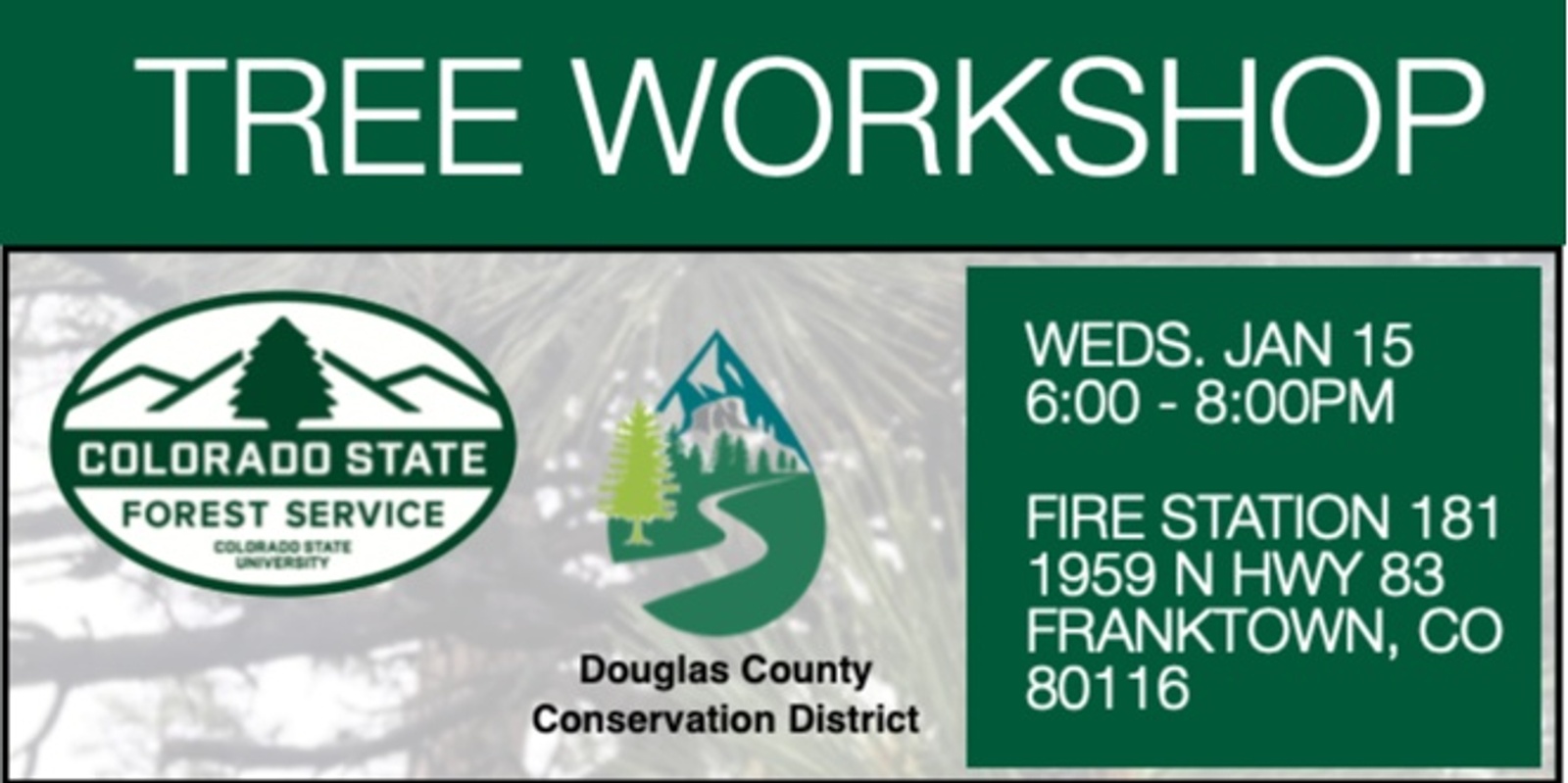 Banner image for Tree Workshop