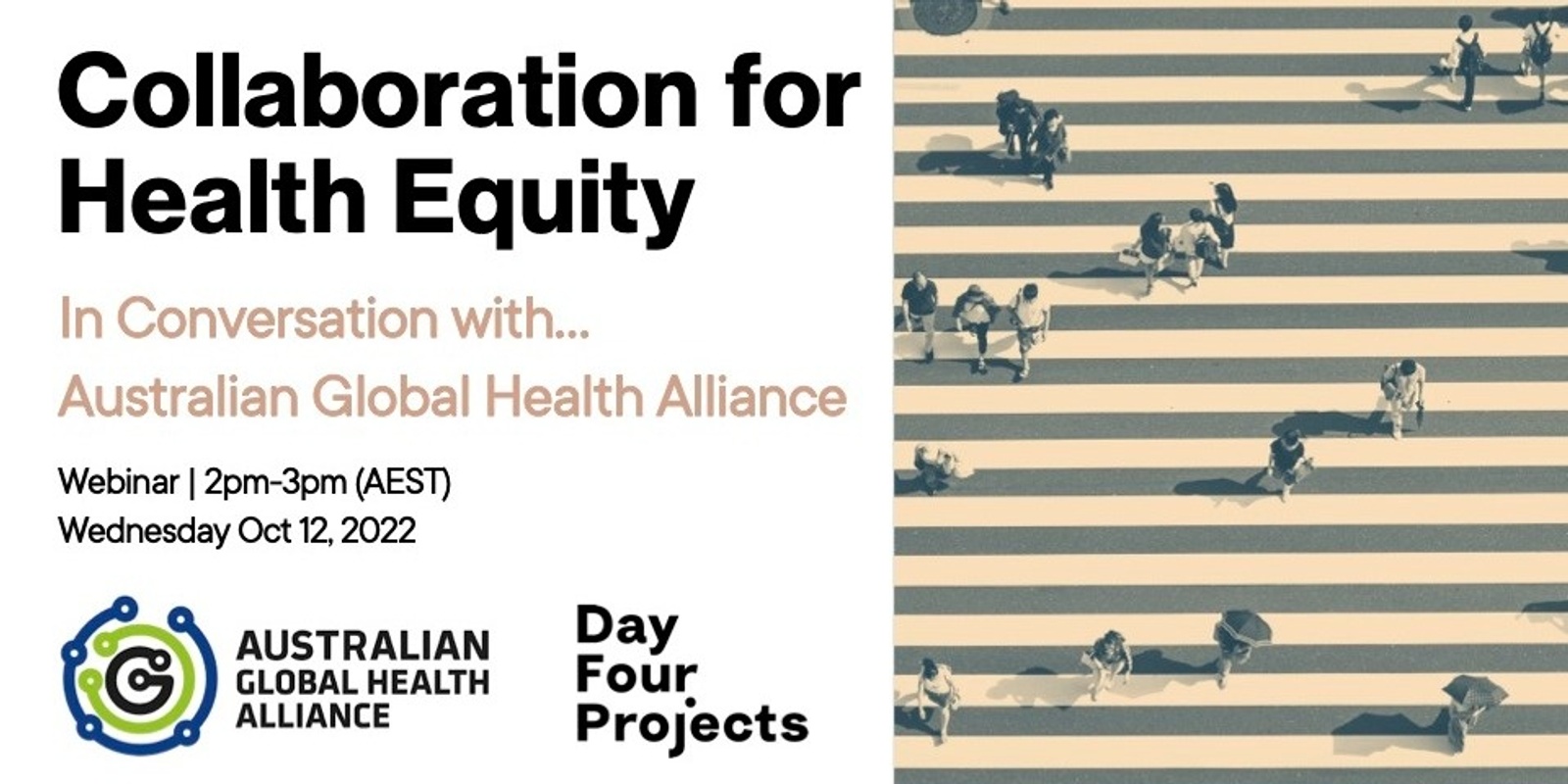 Banner image for Collaboration for Health Equity: In Conversation with the Australian Global Health Alliance