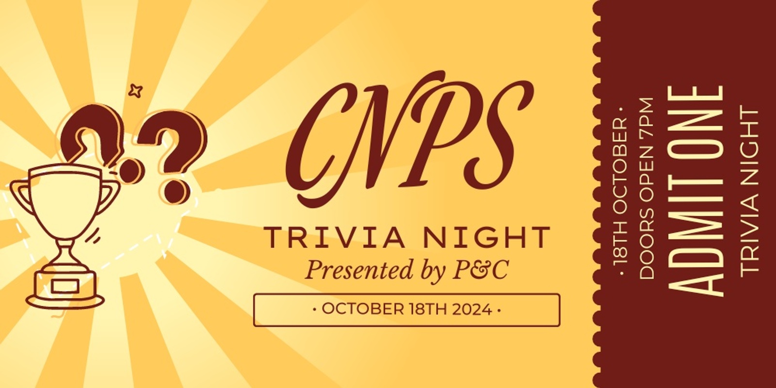 Banner image for Chipping Norton Public School Trivia Night