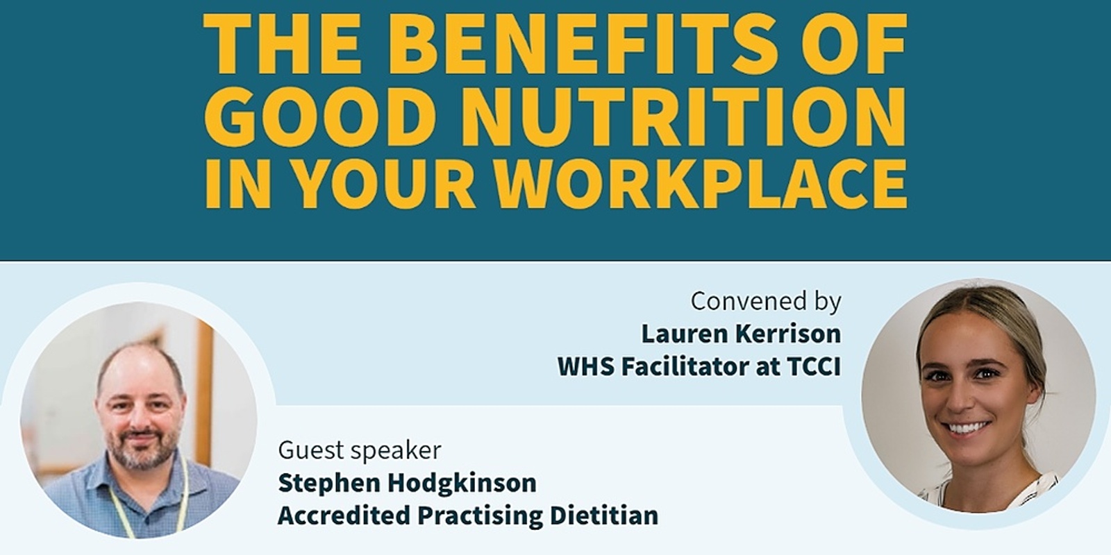 Banner image for The benefits of good nutrition in your workplace