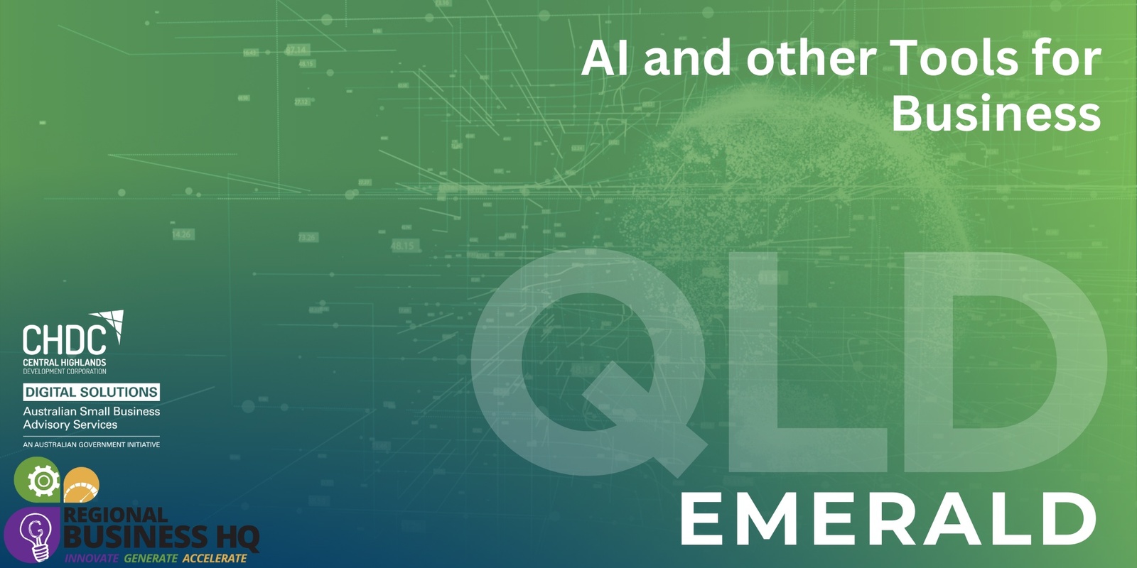 Banner image for AI and other Tools for Business - Emerald