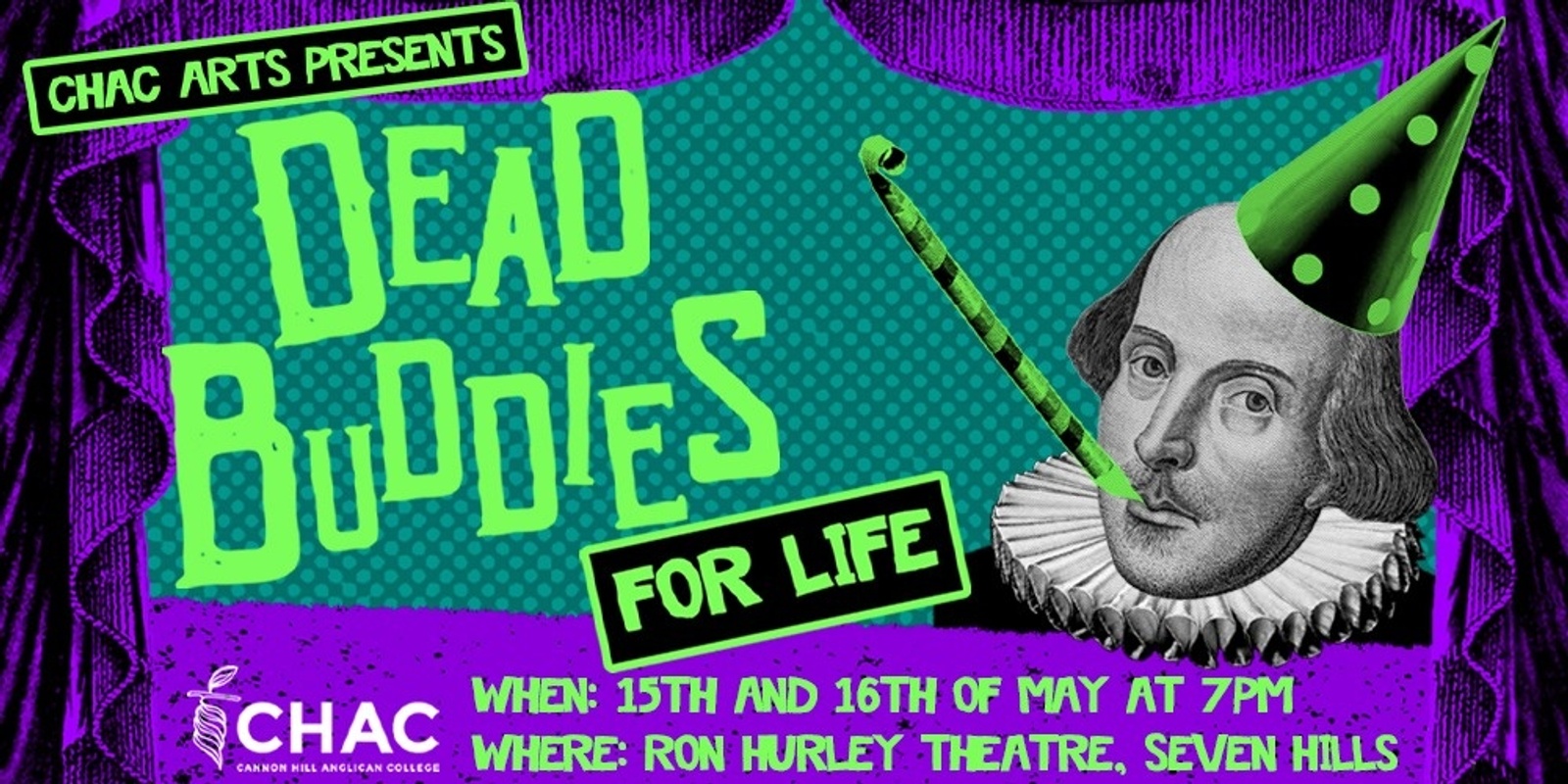 Banner image for CHAC Arts presents Dead Buddies for Life