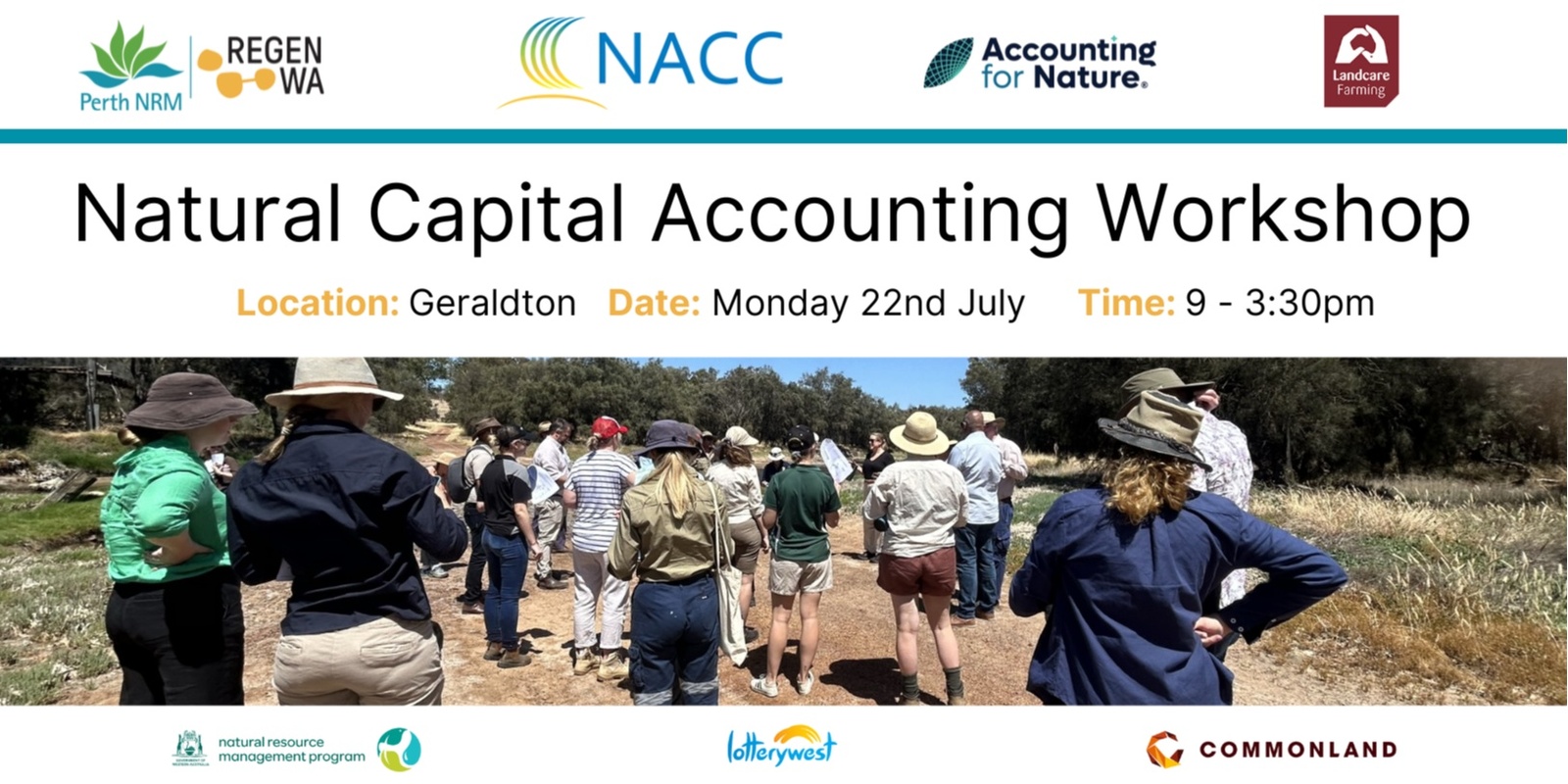 Banner image for Natural Capital Accounting Workshop - Geraldton
