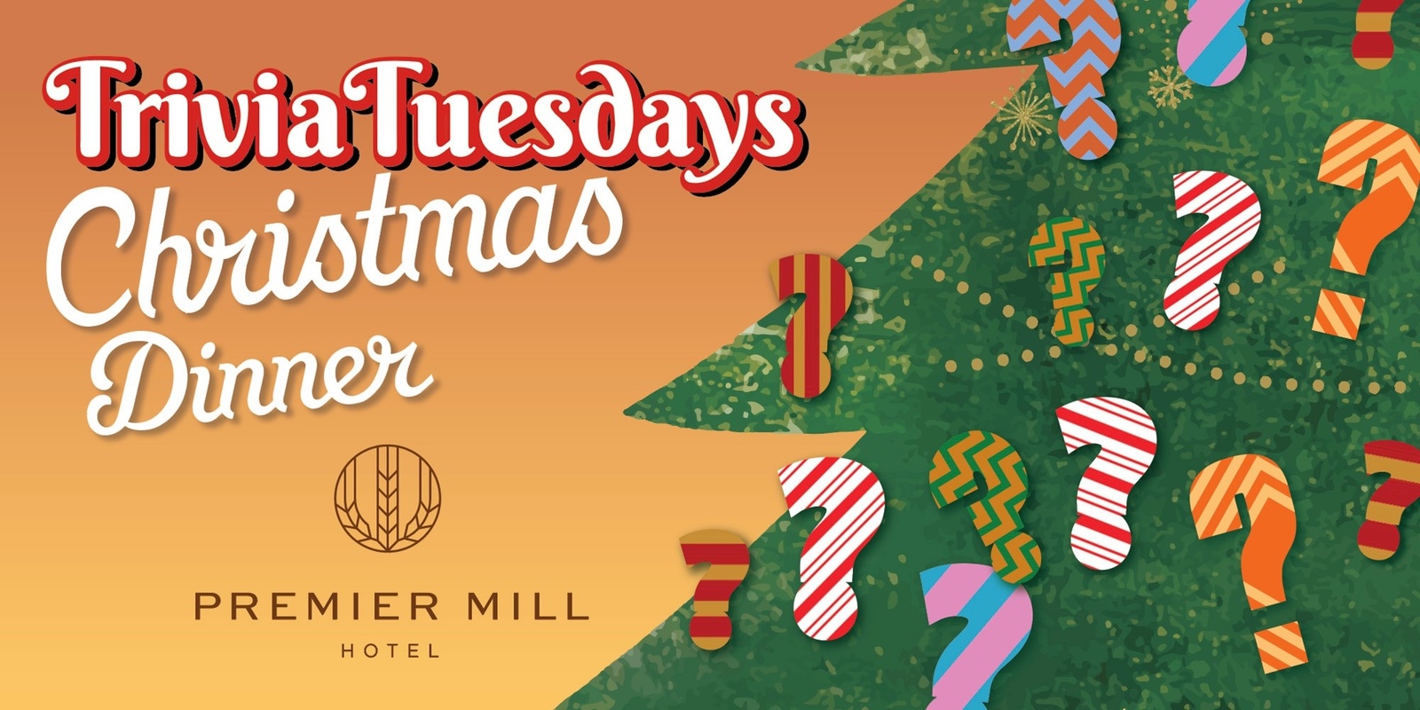 Banner image for Trivia Tuesdays Christmas Dinner (2024 finale!)