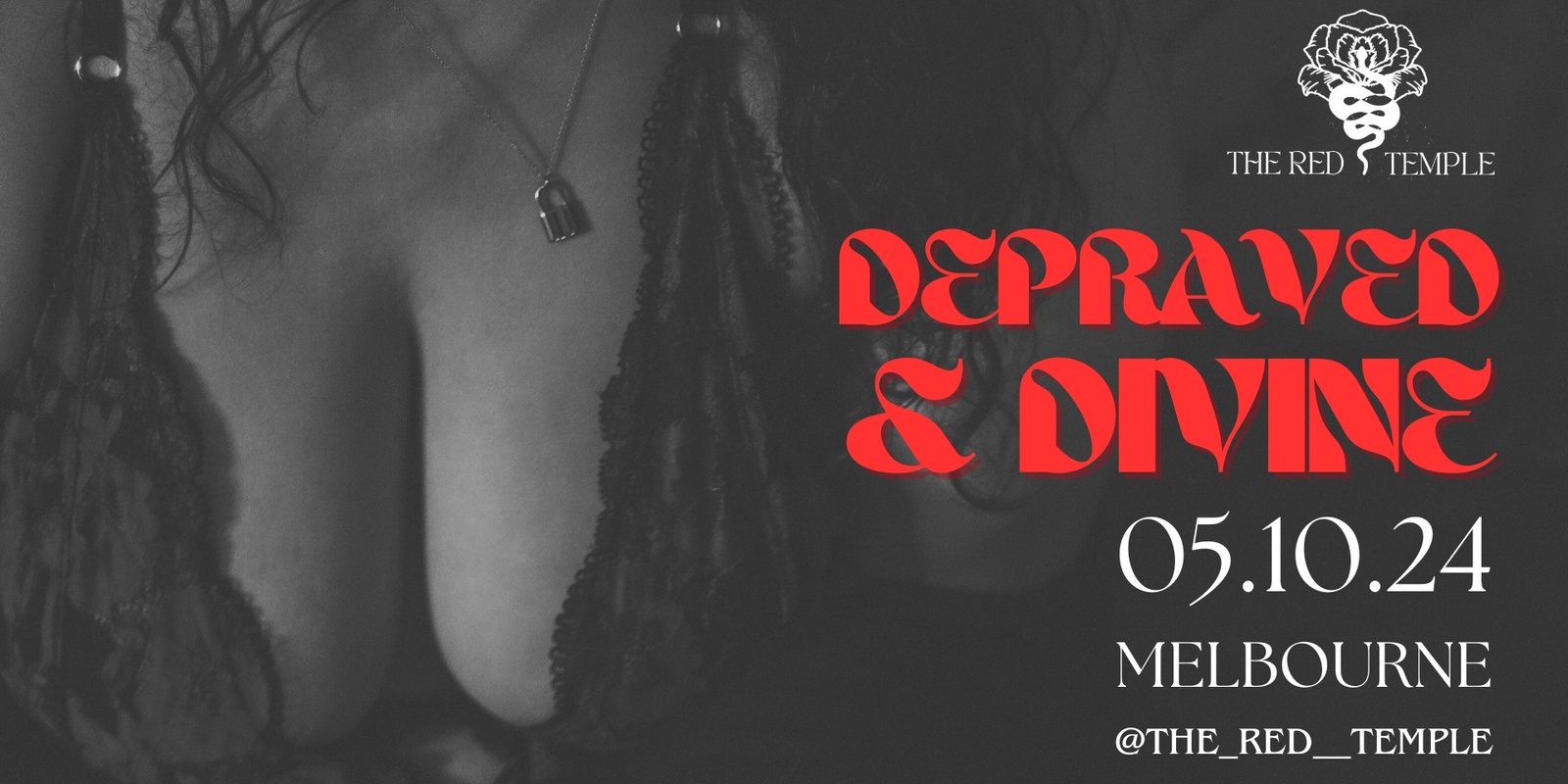 Banner image for DEPRAVED & DIVINE | MELBOURNE| OCTOBER 5th