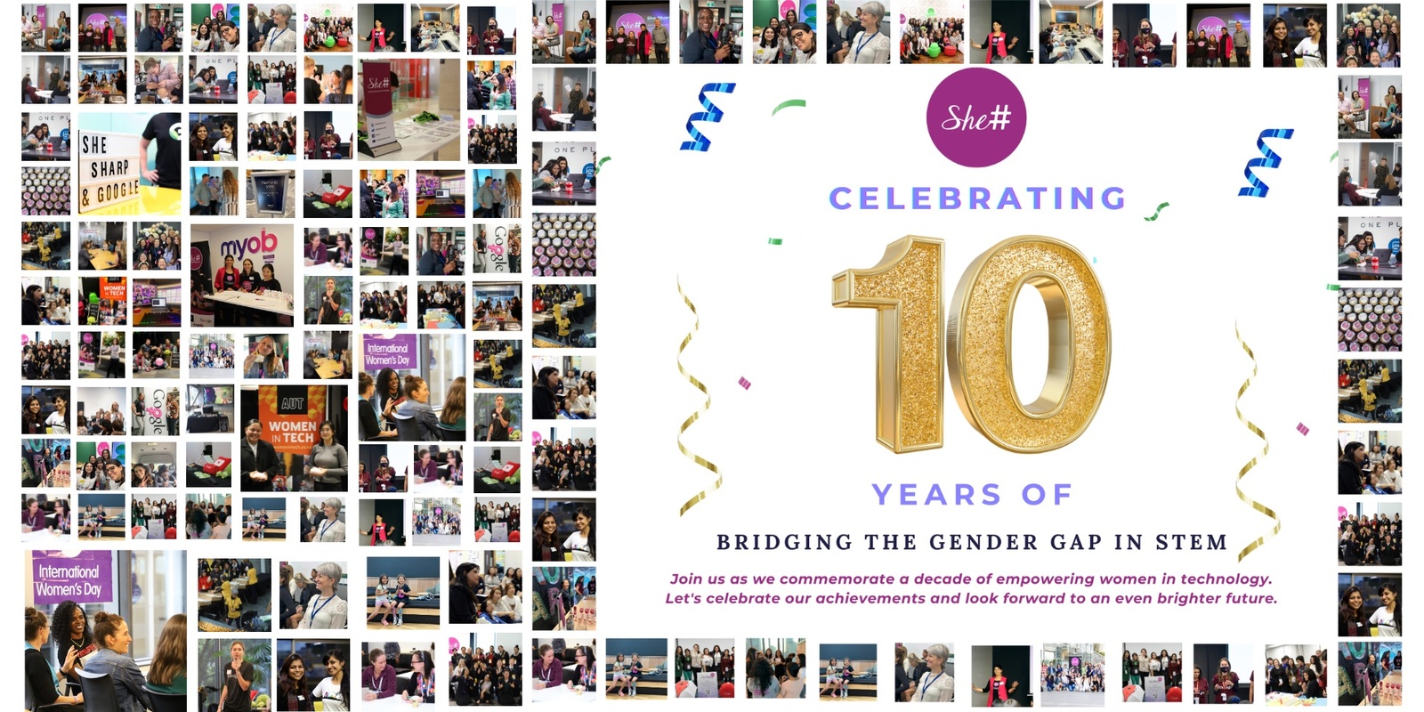 Banner image for She Sharp 10-Year Anniversary