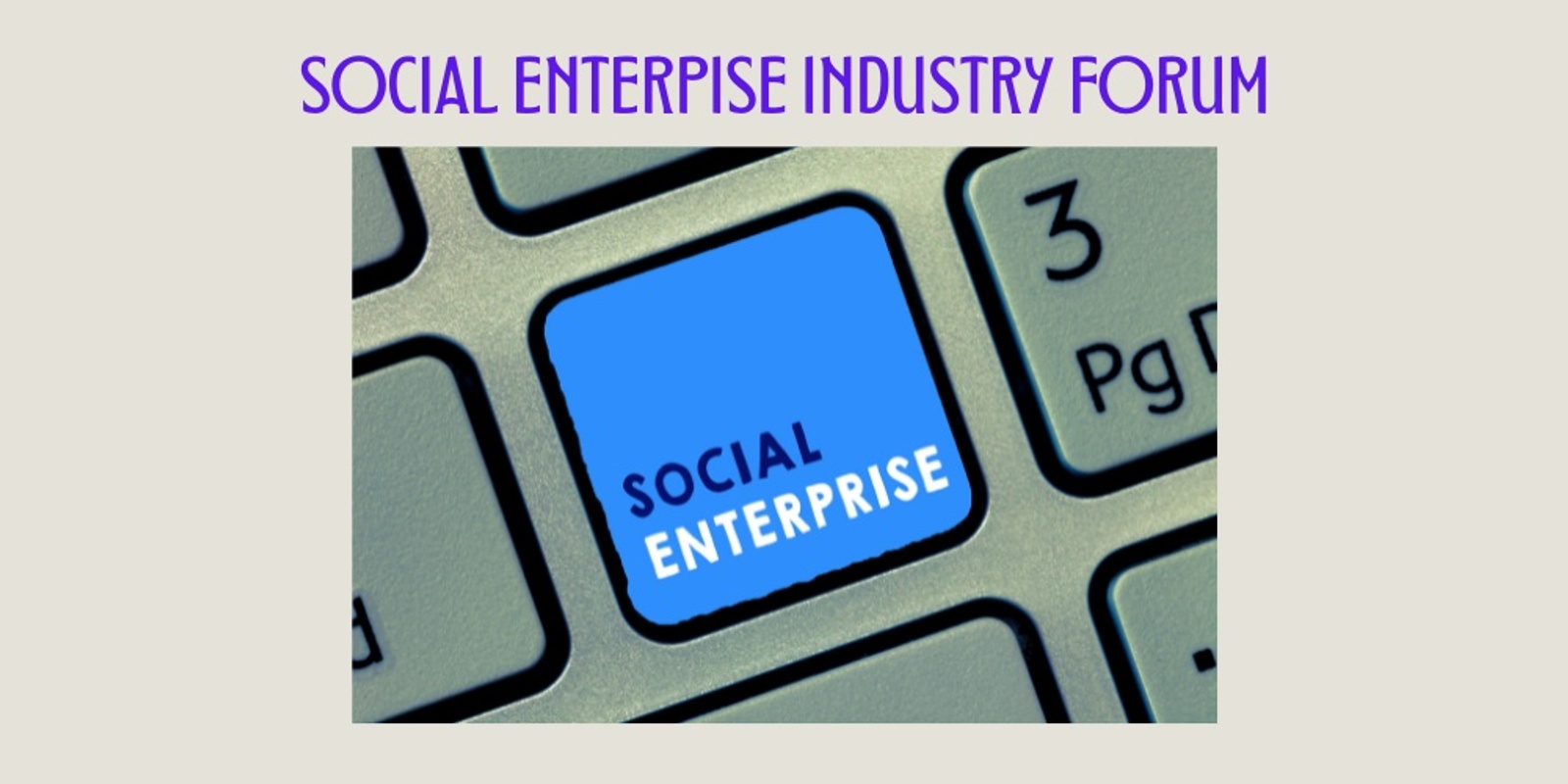 Banner image for Social Enterprise Industry Forum #QSOCENT