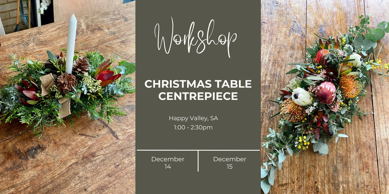 Banner image for Christmas Table Centrepiece