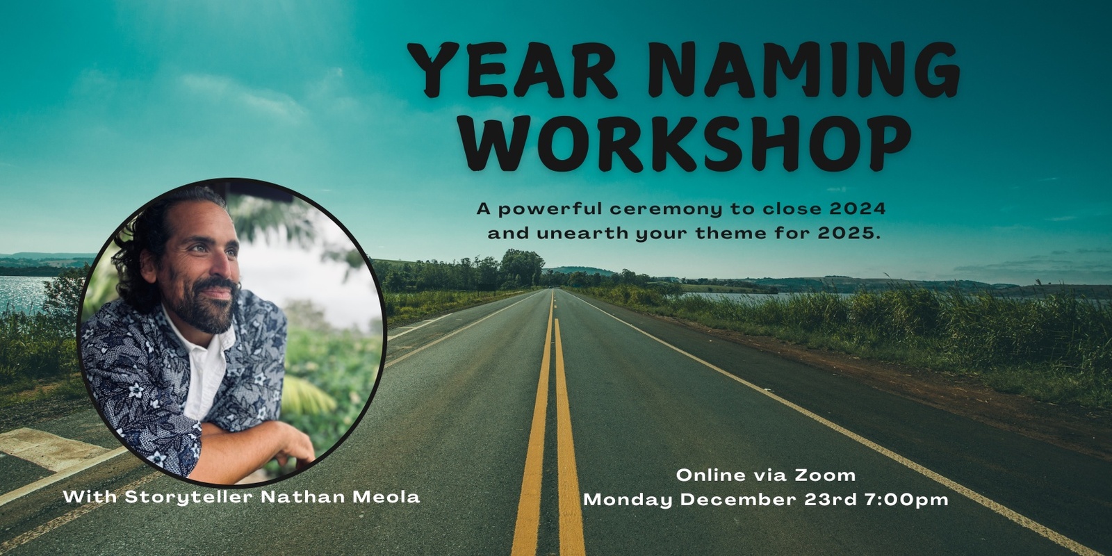 Banner image for Name Your Year - ONLINE WORKSHOP