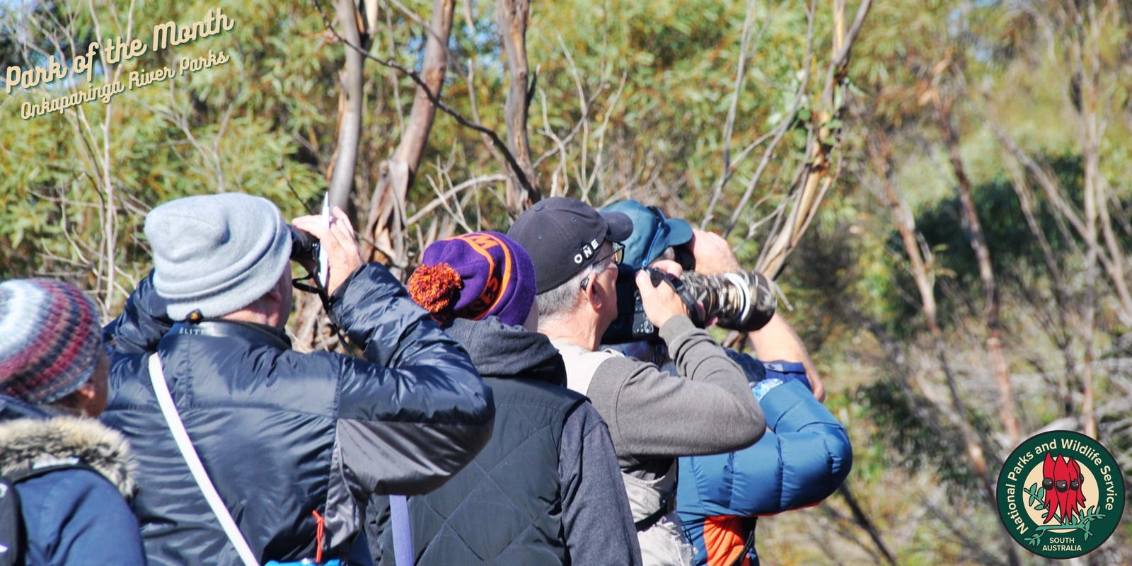 Banner image for CANCELLED - Be a better birder: Guided birdwatching walk and skills in Onkaparinga River National Park