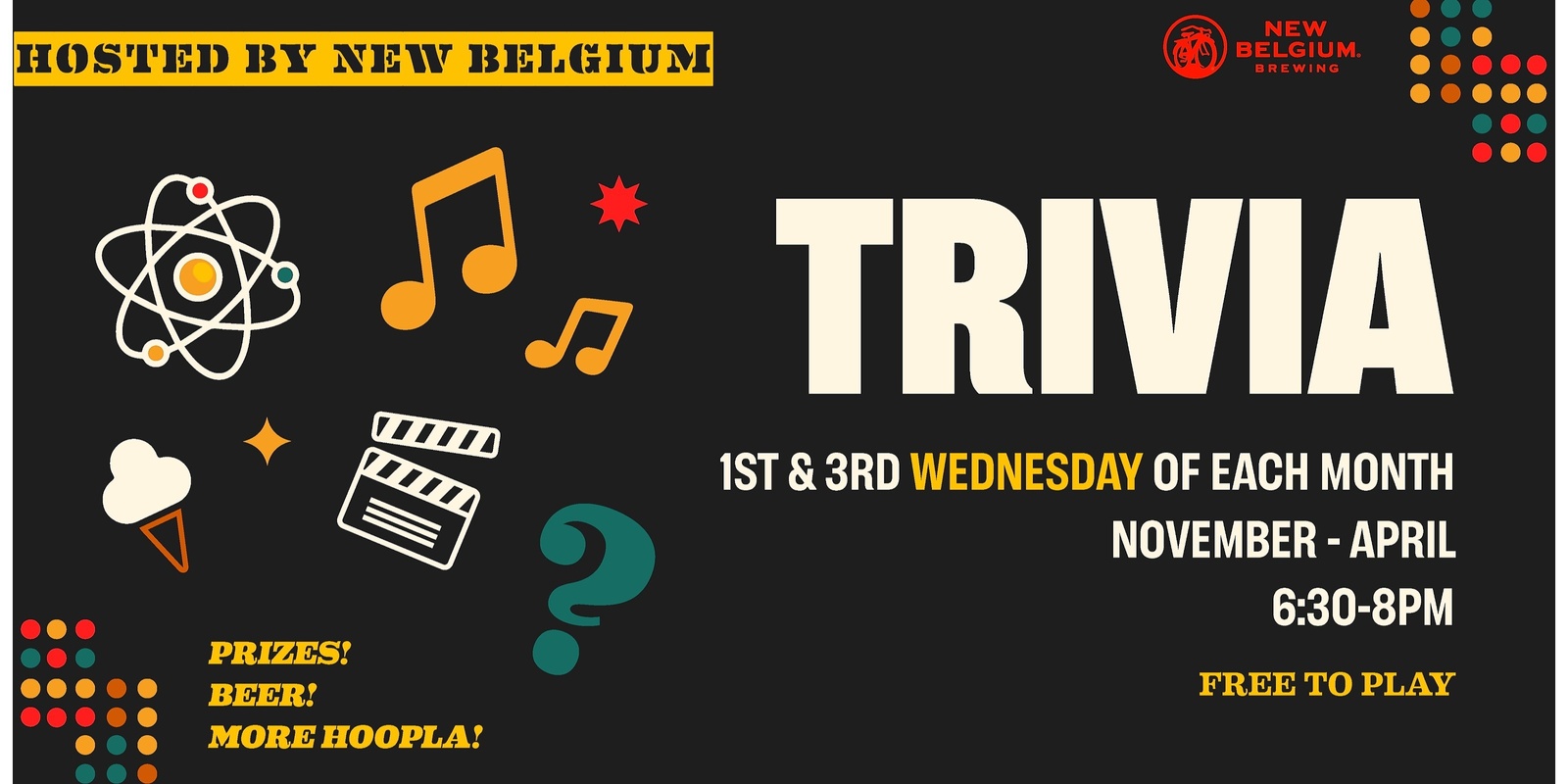 Banner image for Trivia Hosted by New Belgium