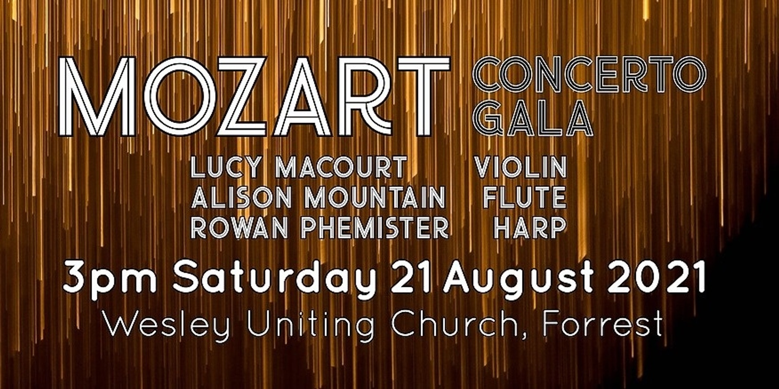 Banner image for POSTPONED - Canberra Sinfonia: Mozart Concerto Gala