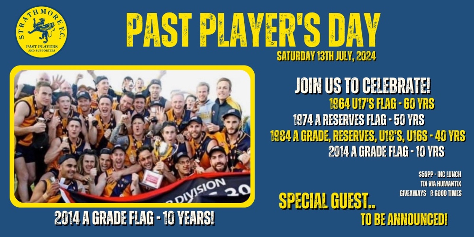 Banner image for Strathmore Past Players Day 2024