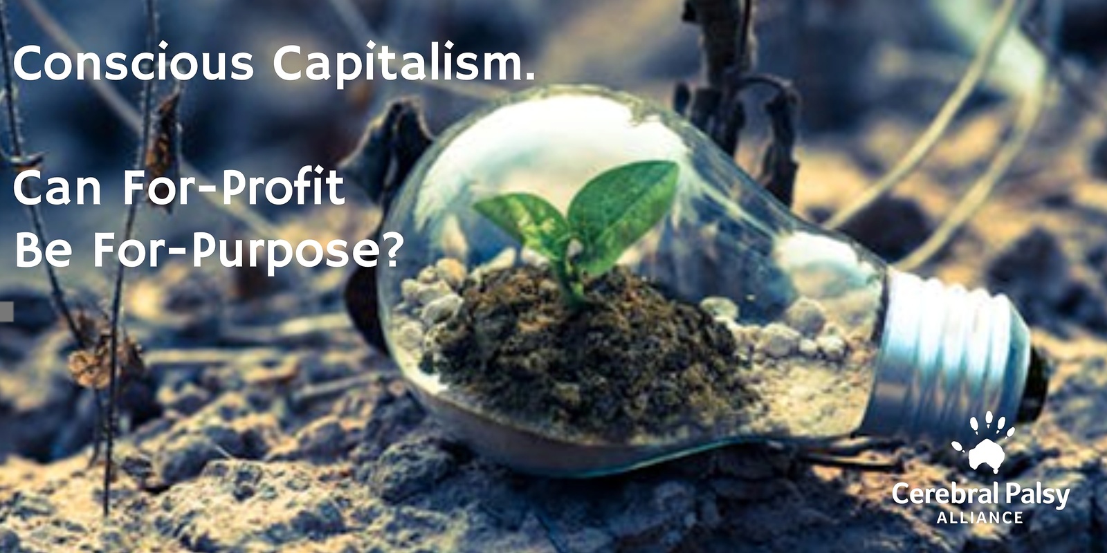 Banner image for Conscious Capitalism: Can For-Profit be For-Purpose?