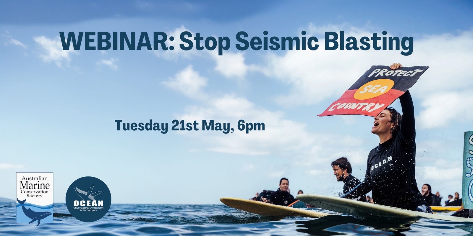 Banner image for WEBINAR: Stop Seismic Blasting