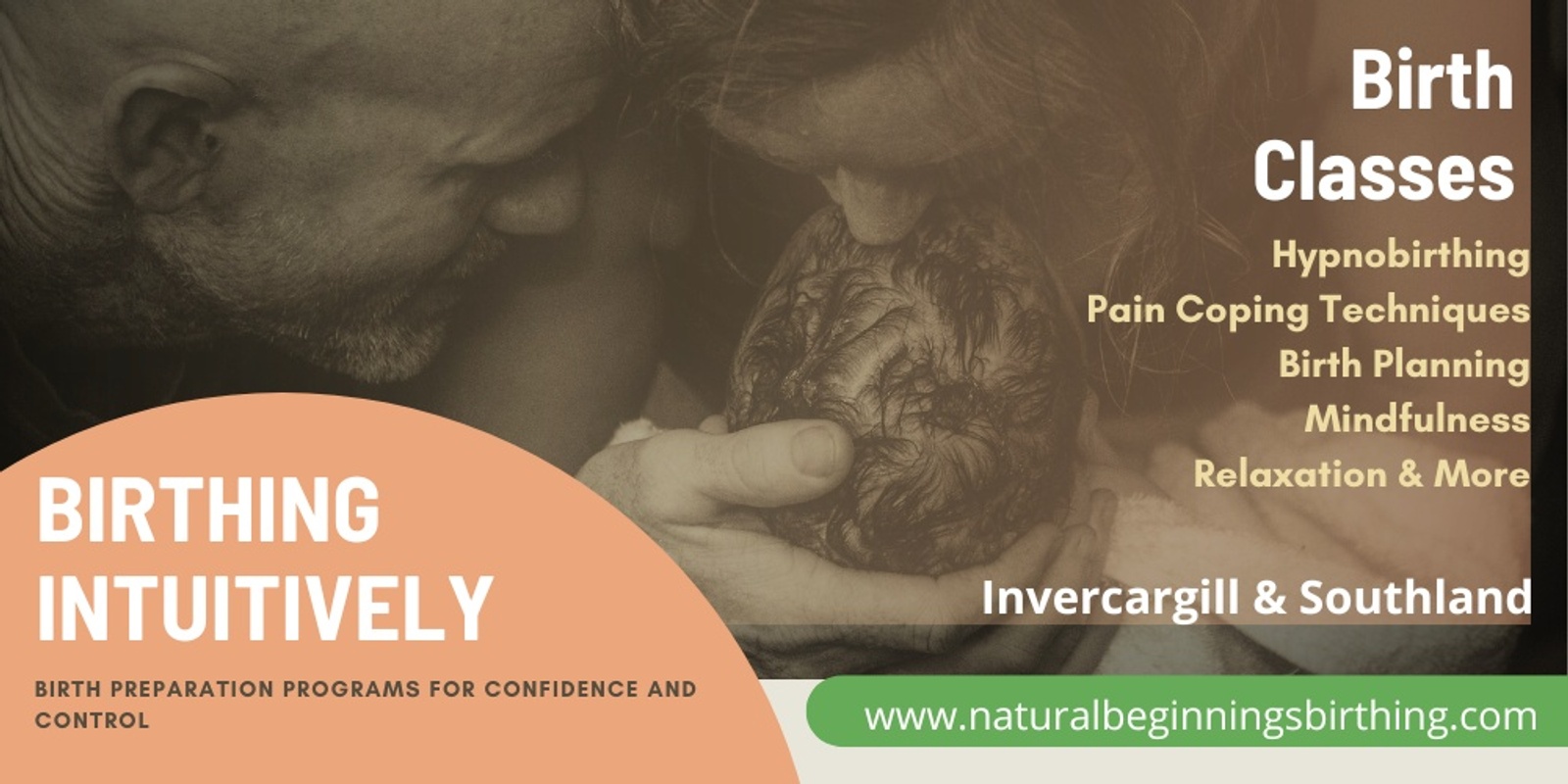 Banner image for BIRTHING INTUITIVELY - Practical Birth Preparation Classes