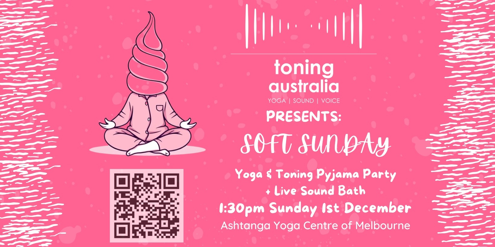 Banner image for Soft Sunday: Yoga and Toning Pyjama Party!