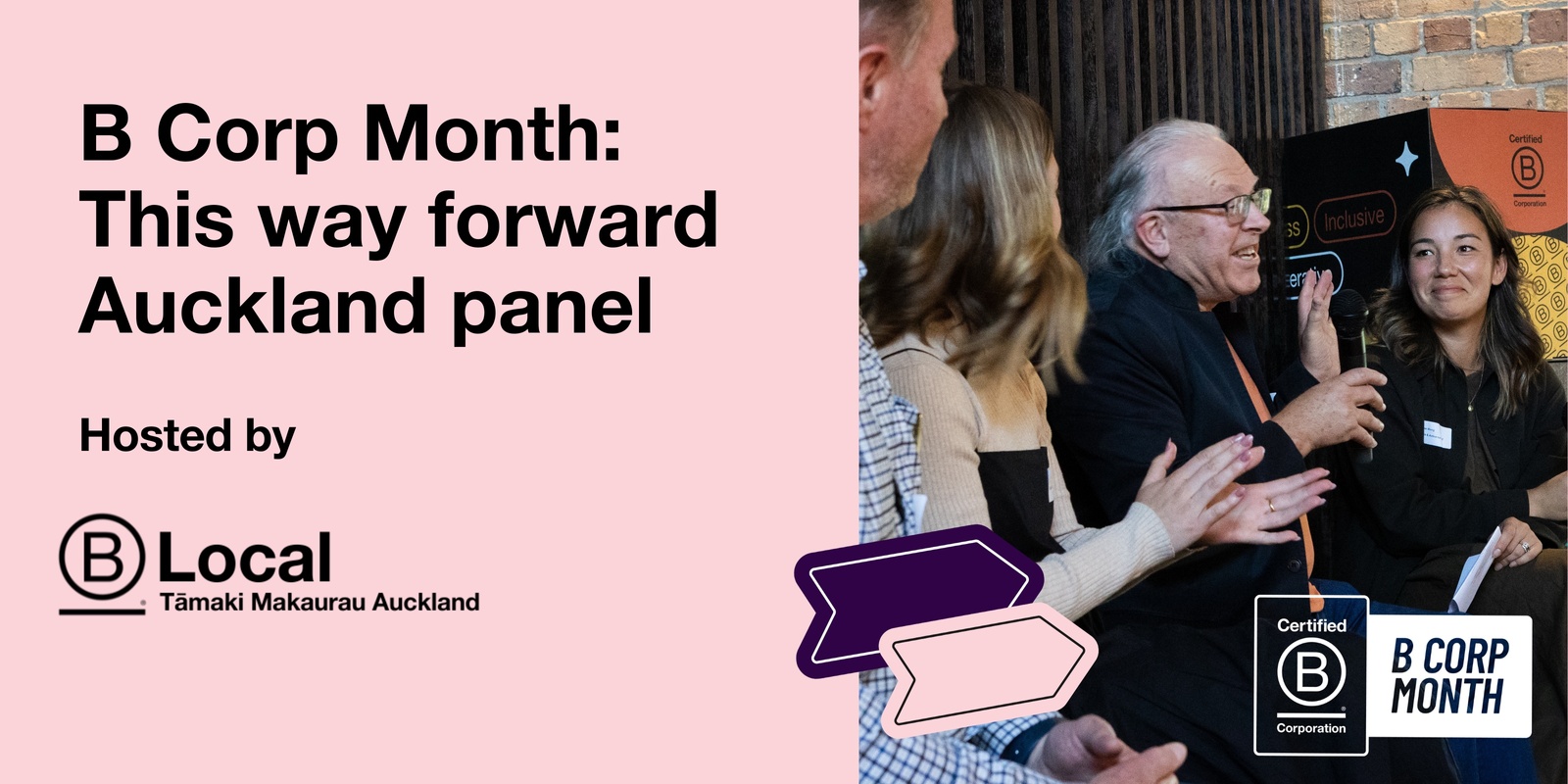 Banner image for This Way Forward: Auckland B Corp Month Event