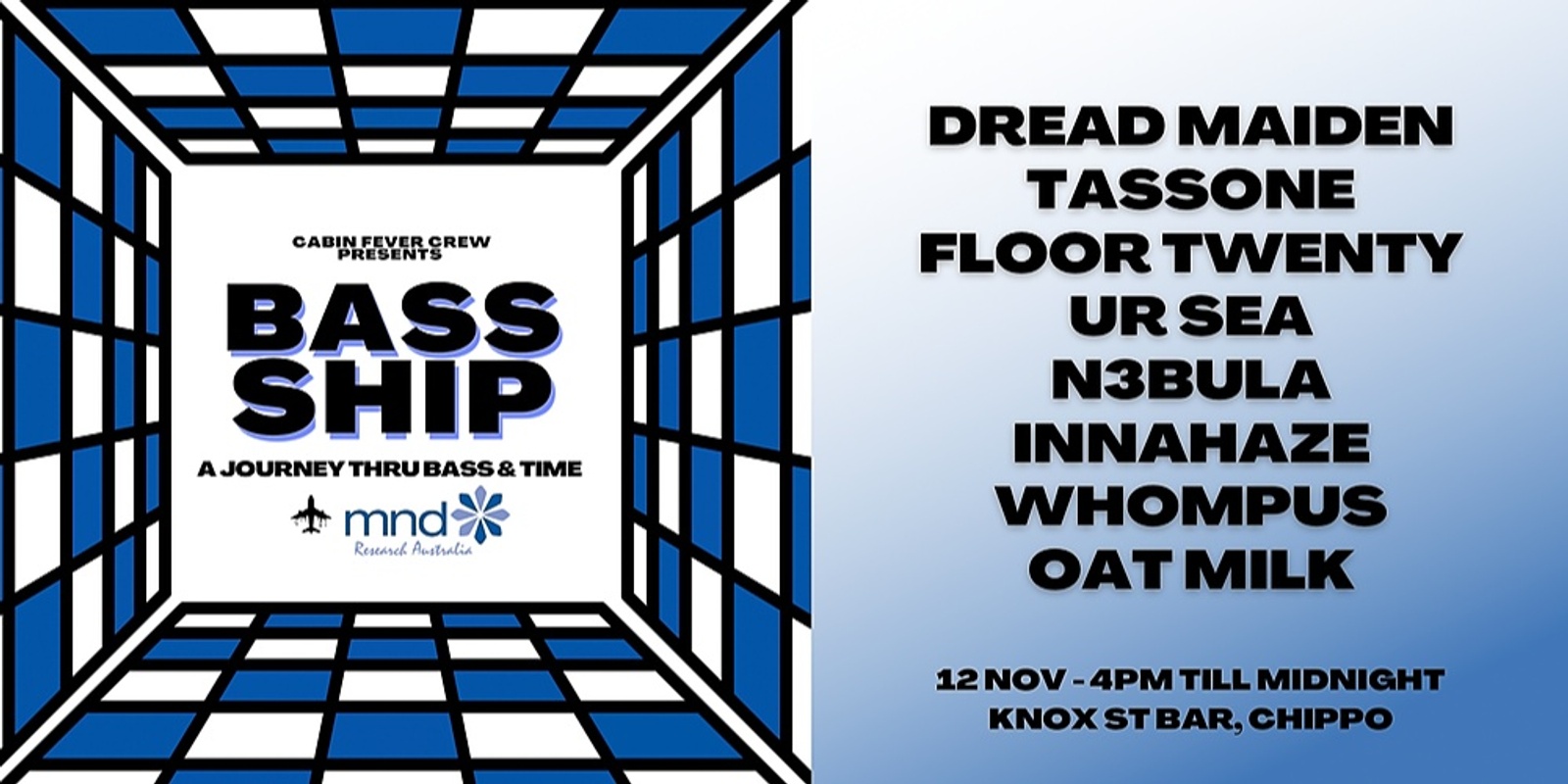 Banner image for BASS SHIP: MND Fundraiser