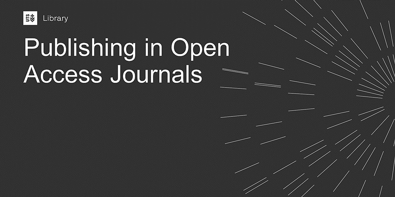 Banner image for Publishing in Open Access Journals (online only)
