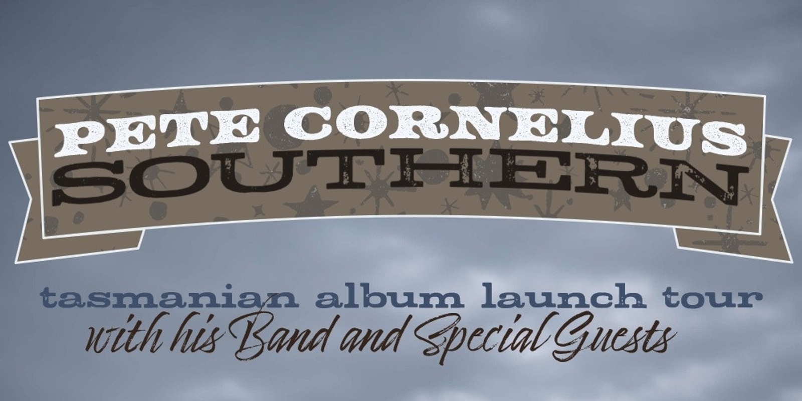 Banner image for Pete Cornelius - Album Launch - Copping Hall