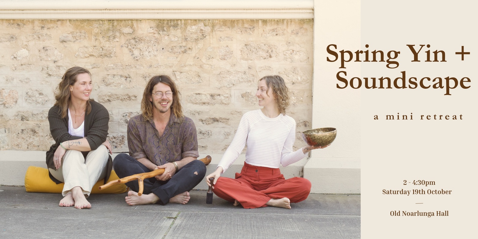 Banner image for Spring Yin + Soundscape ~ a mini retreat