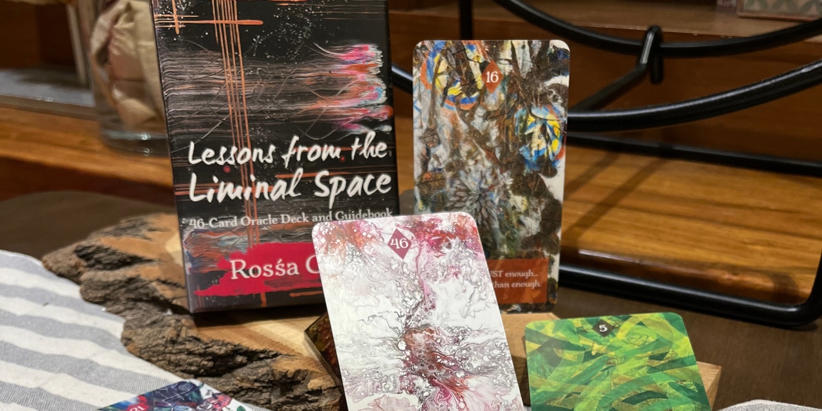 Banner image for Lessons from the Liminal Space Oracle Deck Launch with Rosśa Crean