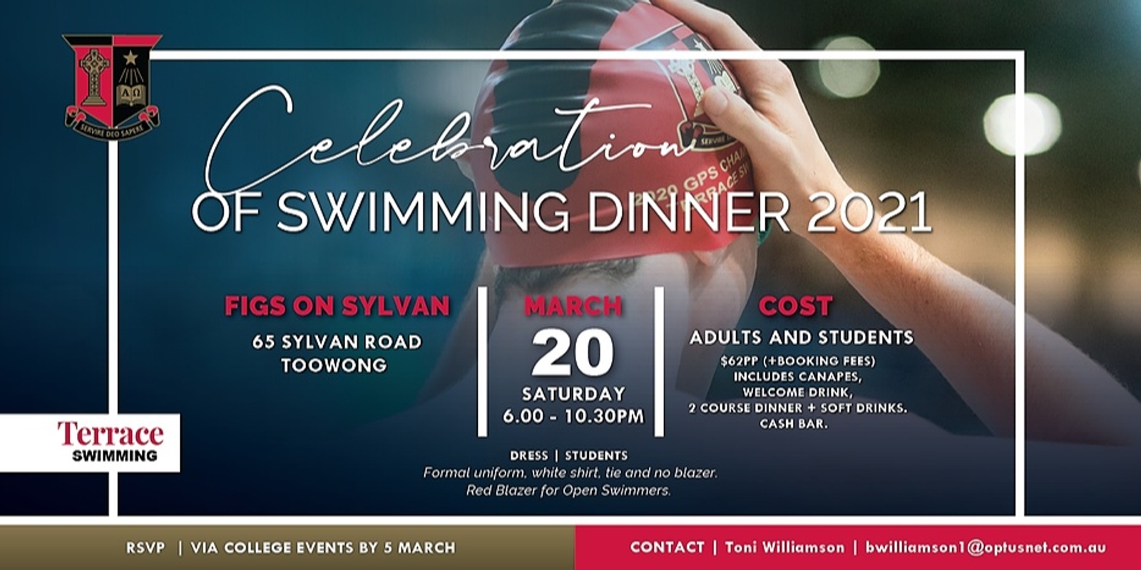 Banner image for 2021 Celebration of Swimming Dinner