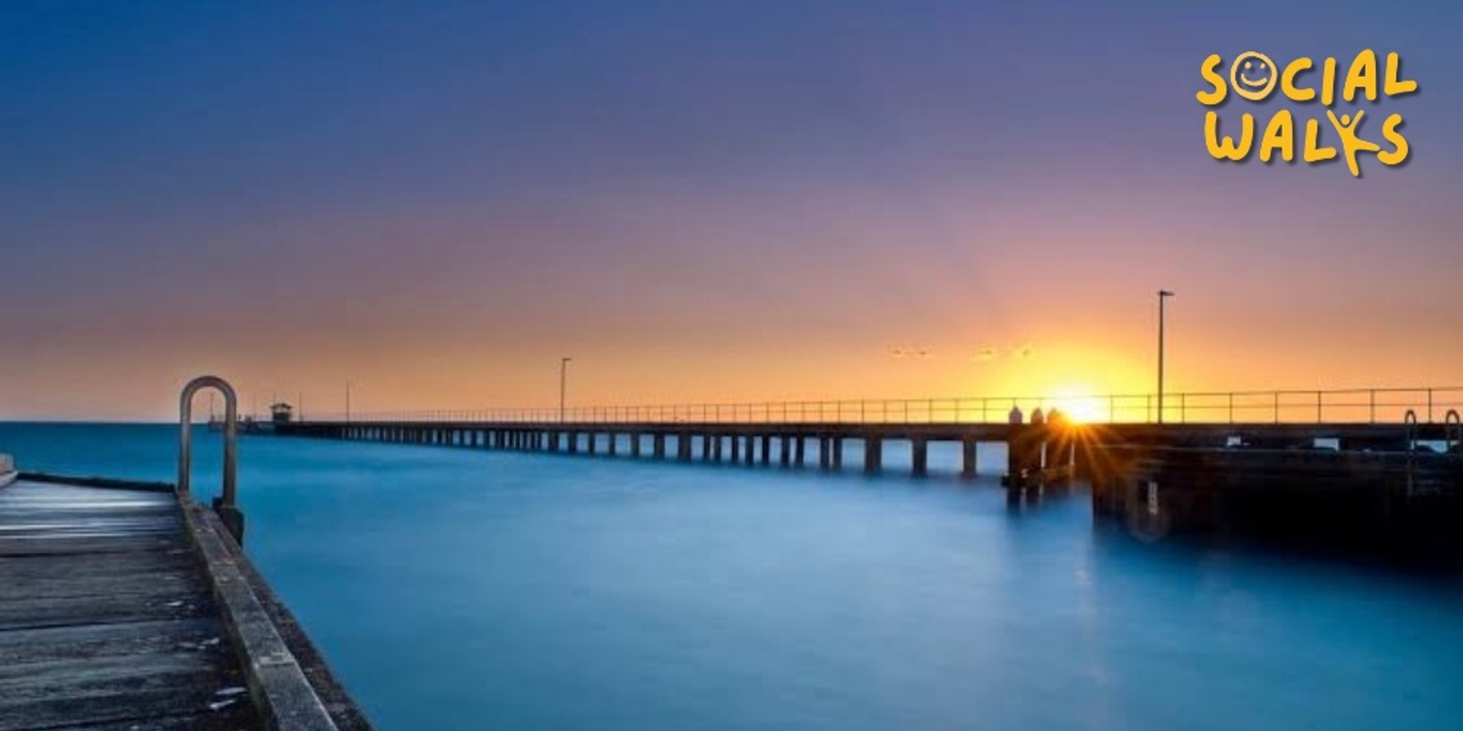 Banner image for Melbourne Social Walks - Mordialloc Pier and Kingston Baytrail Sunrise Walk - Easy 5km