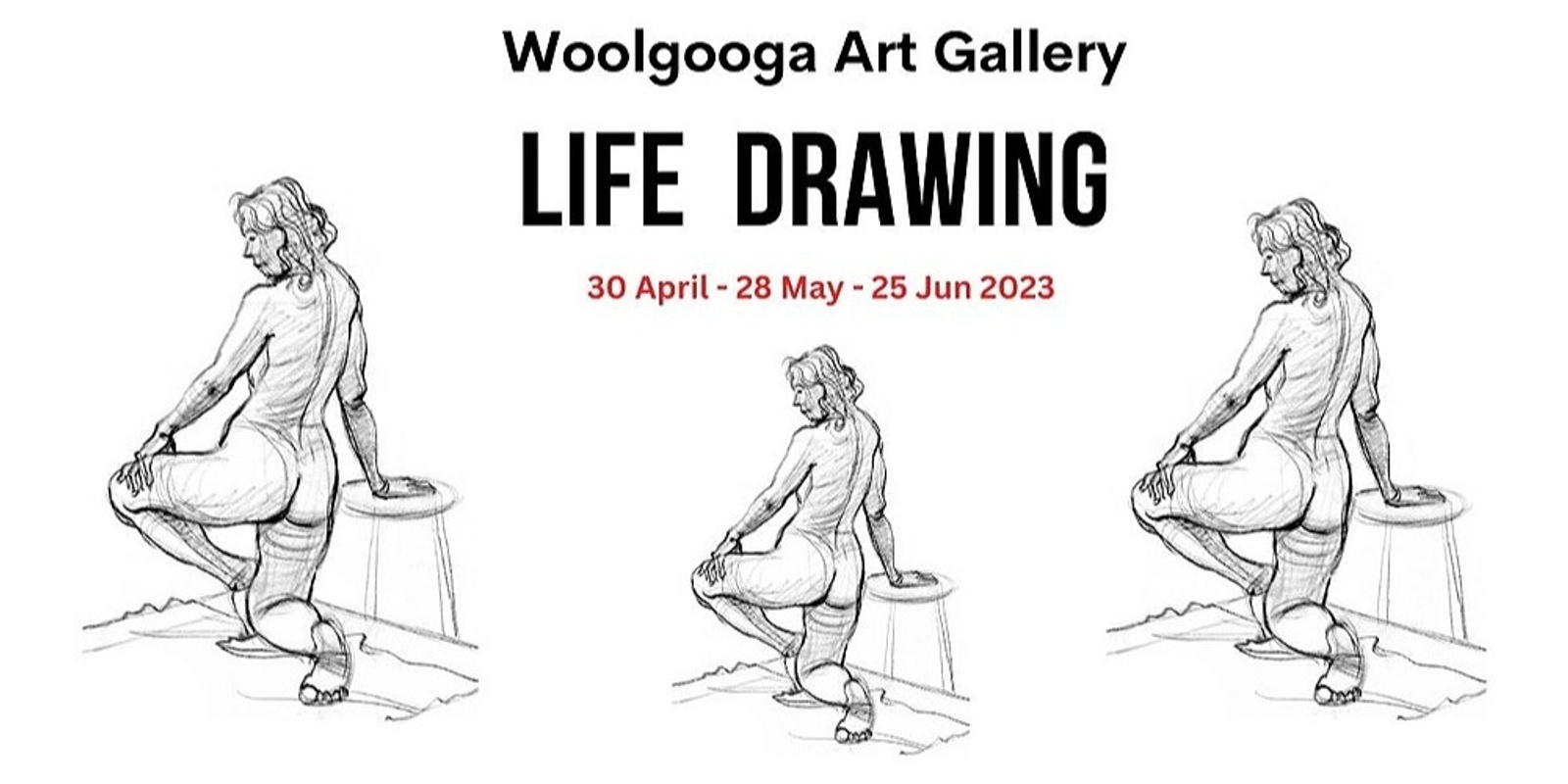 Life Drawing sessions - 3 hours