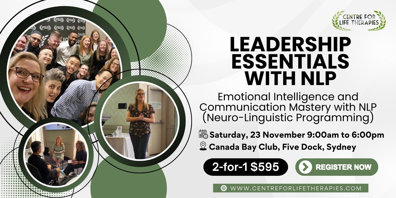 Banner image for Leadership Essentials with NLP