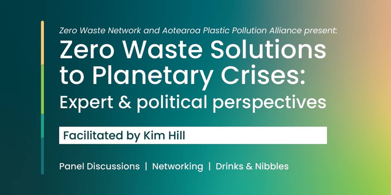 Banner image for Zero waste solutions to planetary crises: Expert & political perspectives