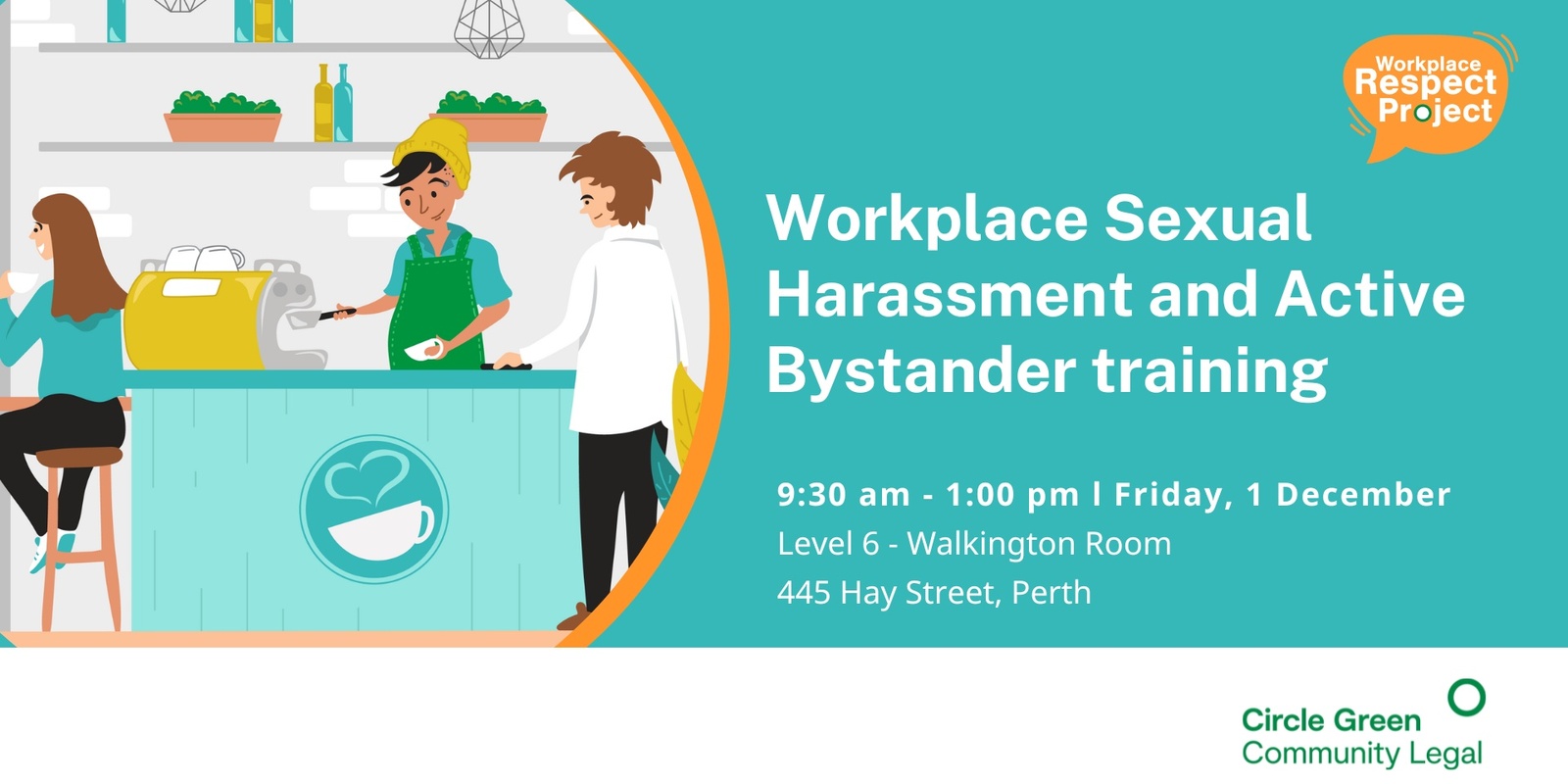 Banner image for Workplace Sexual Harassment and Active Bystander Training