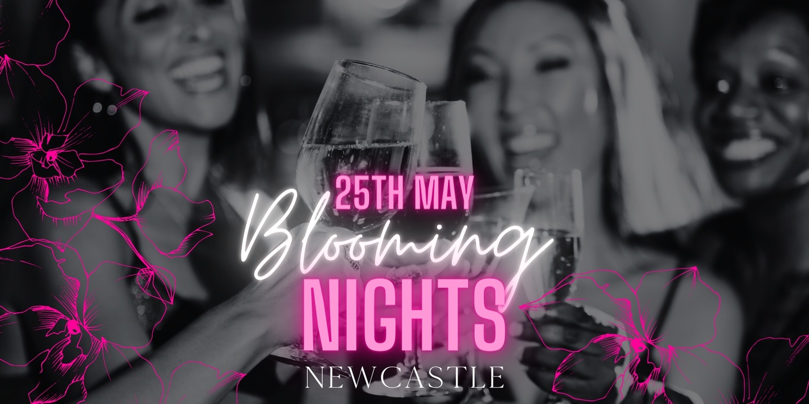 Banner image for Blooming Nights Newcastle - May Cocktail Evening at Castle Del Mar