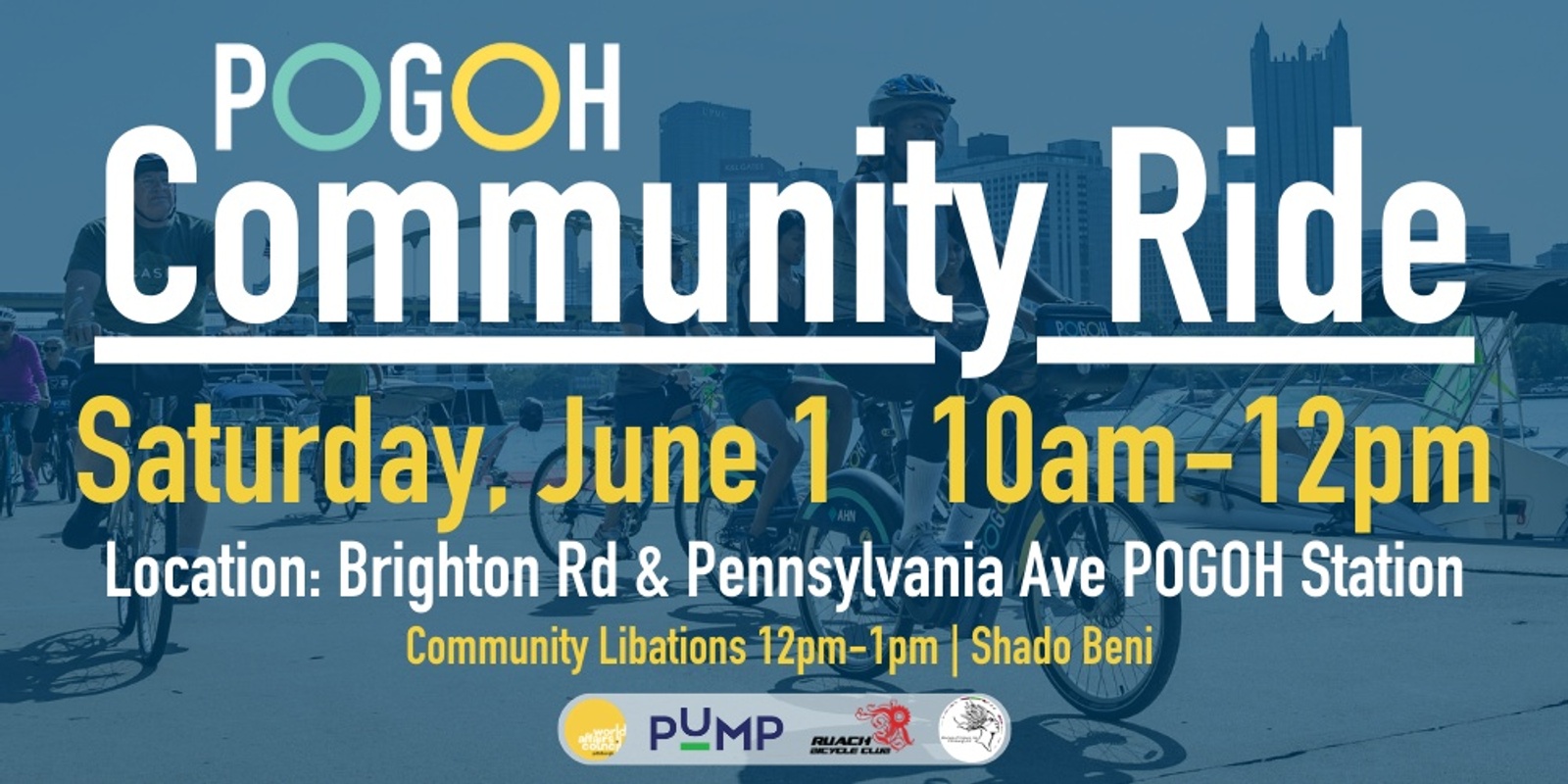 Banner image for June 1st - POGOH Community Ambassador Ride