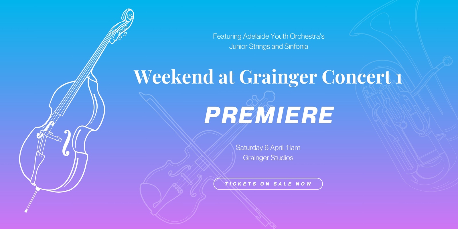 Banner image for Weekend @ Grainger Concert 1 - Premiere